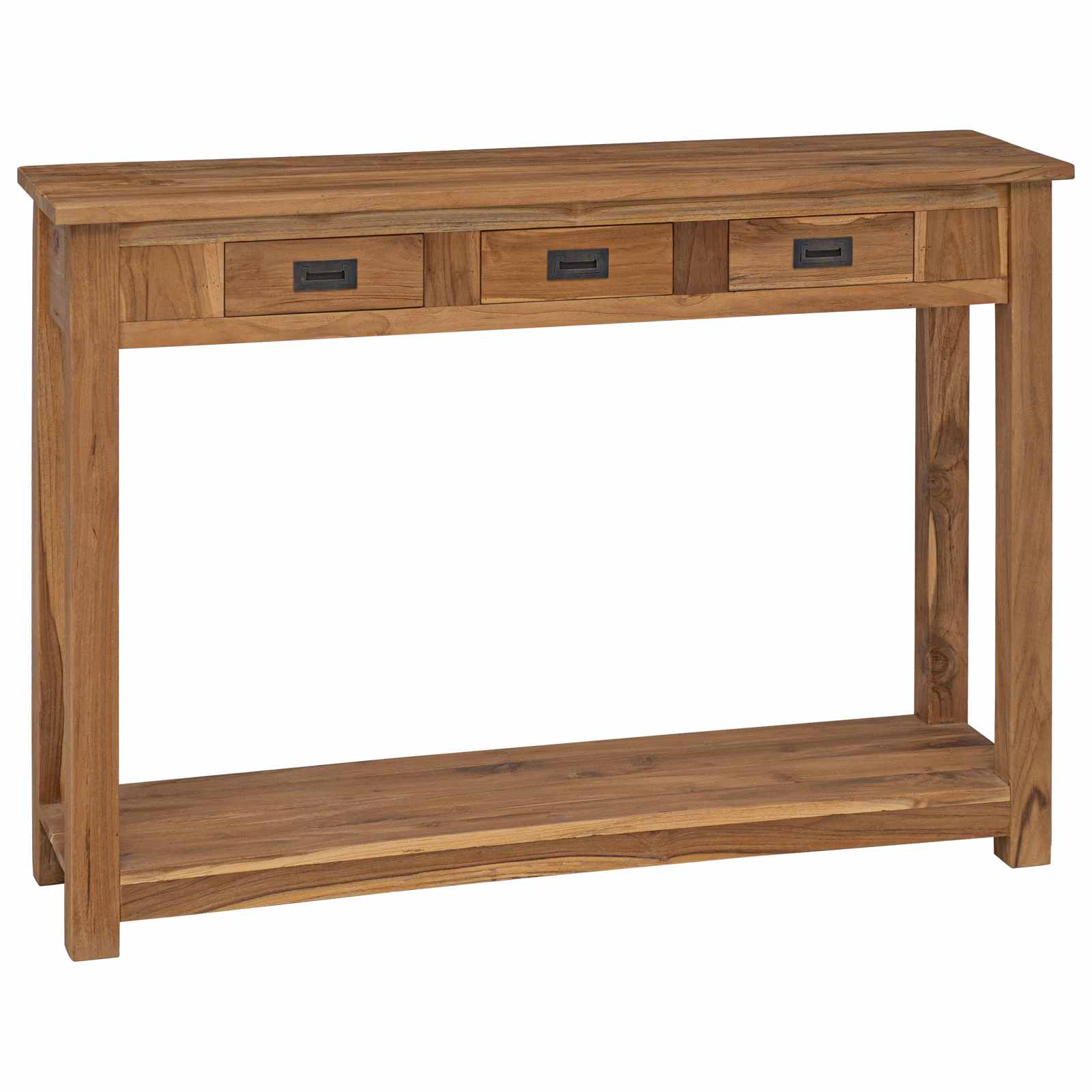 Konzolna stolica Prirodna 110 x 30 x 80 cm Čvrsto teak drvo