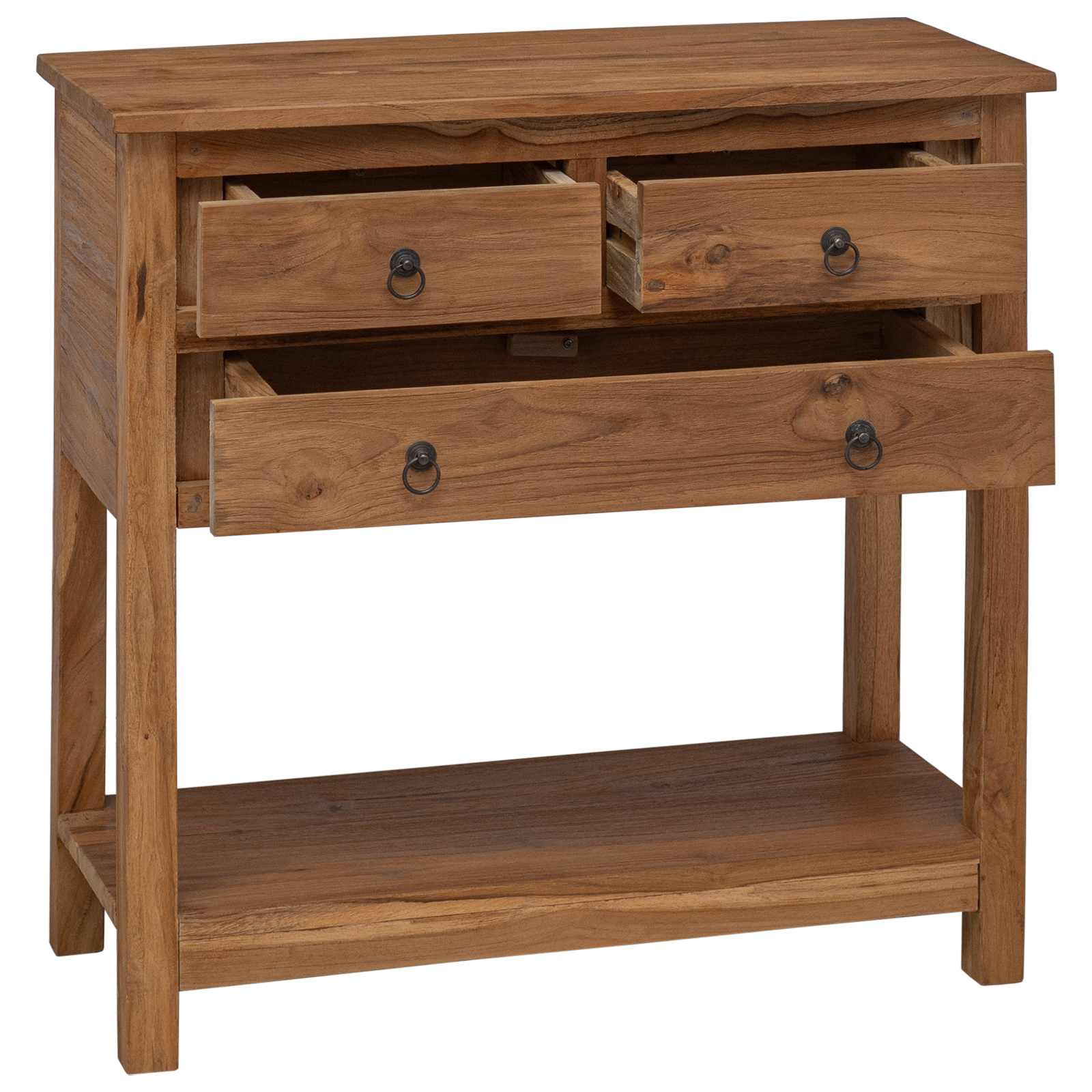 Kreveta Prirodna 79 x 35 x 80 cm Čvrsto teak drvo