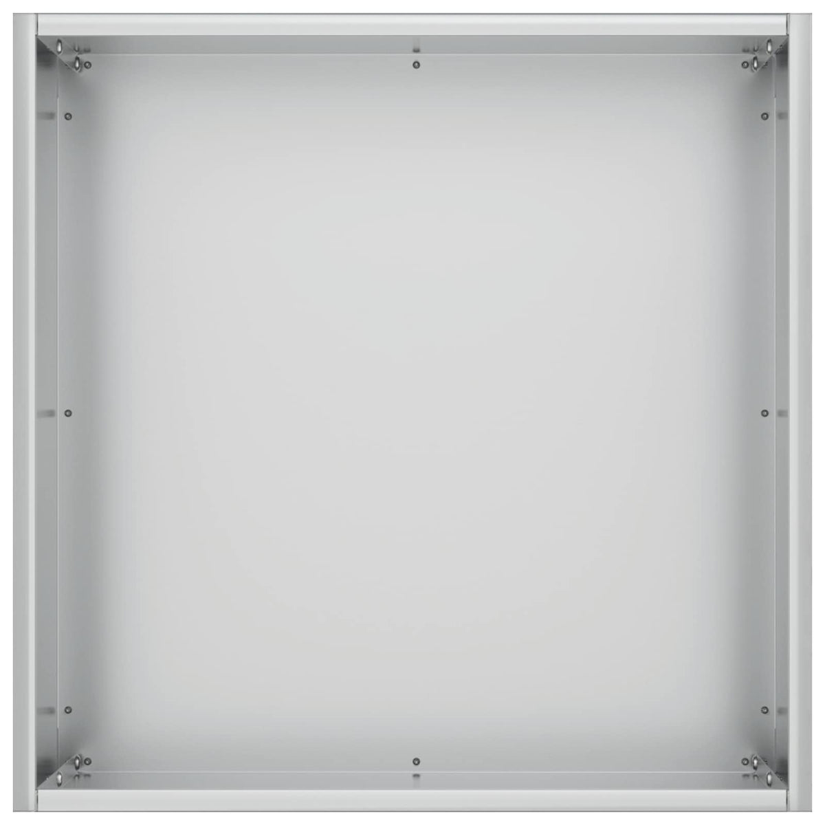 Vrtna saksija 2 kom. Srebrna 20 x 20 x 20 cm Pocinčani čelik