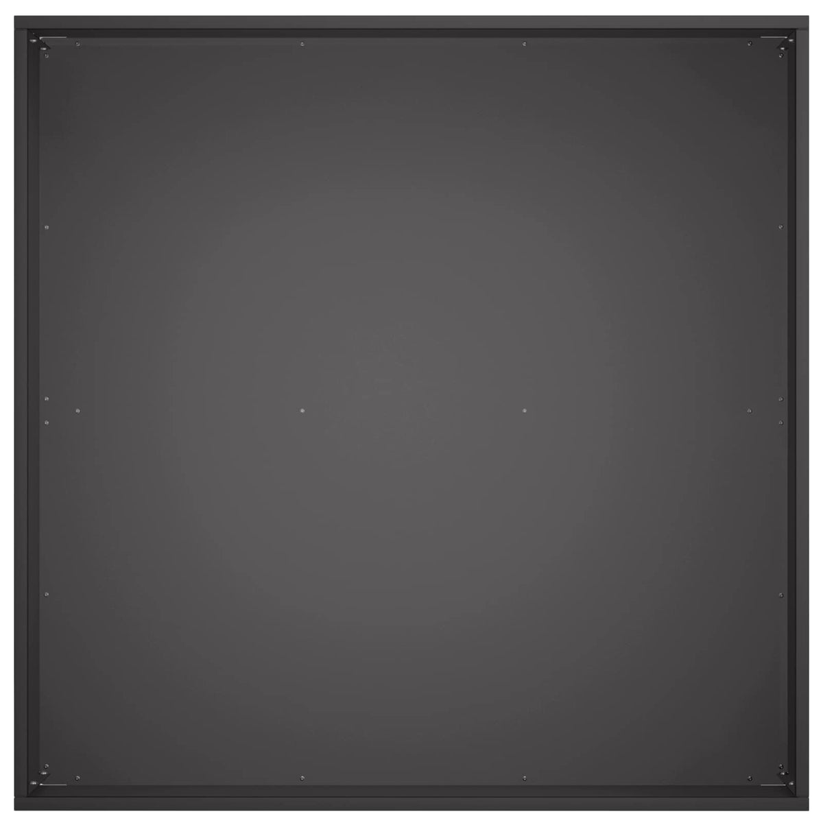 Vrtna saksija Crna 40 x 40 x 20 cm Čelična vrata