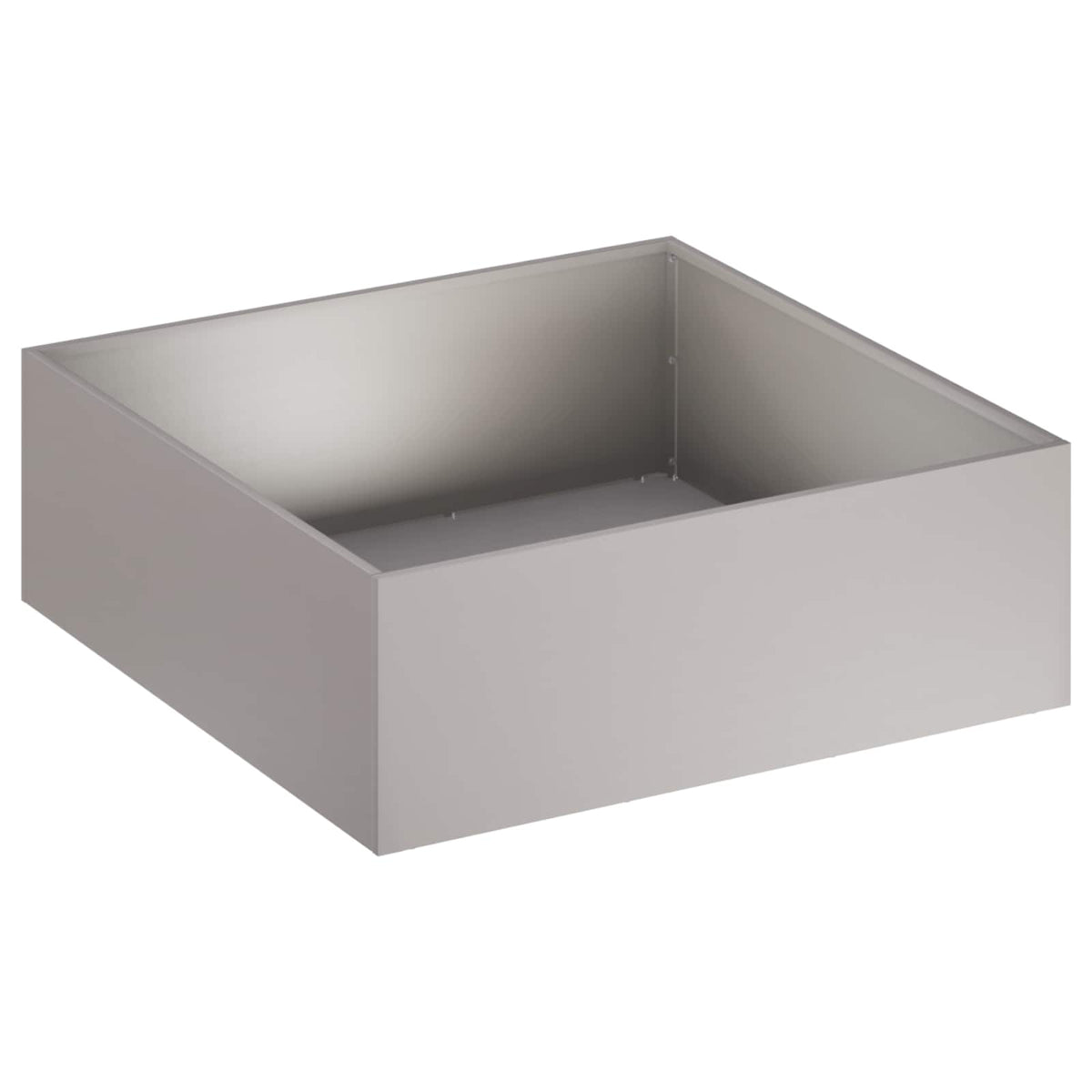 Vrtna saksija Rđa 60 x 60 x 20 cm Otporni čelik