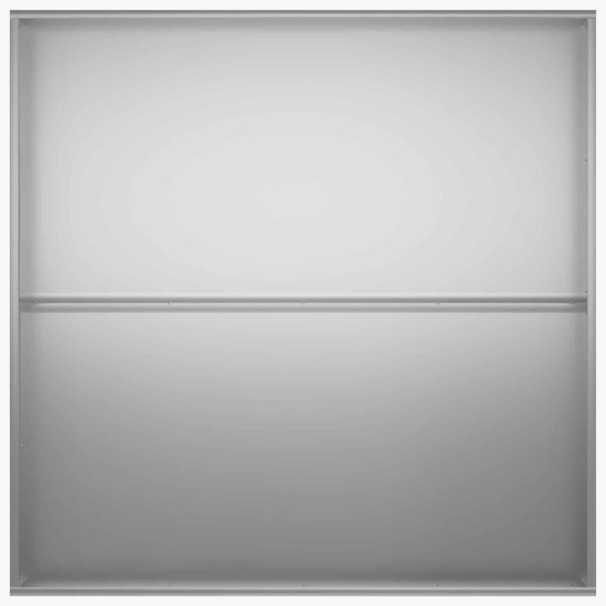 Vrtna saksija 2 kom. Srebrna 80 x 80 x 30 cm Pocinčani čelik