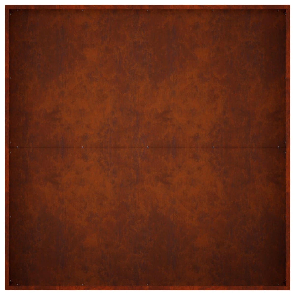 Vrtna saksija Rđa 100 x 100 x 30 cm Otporni čelik