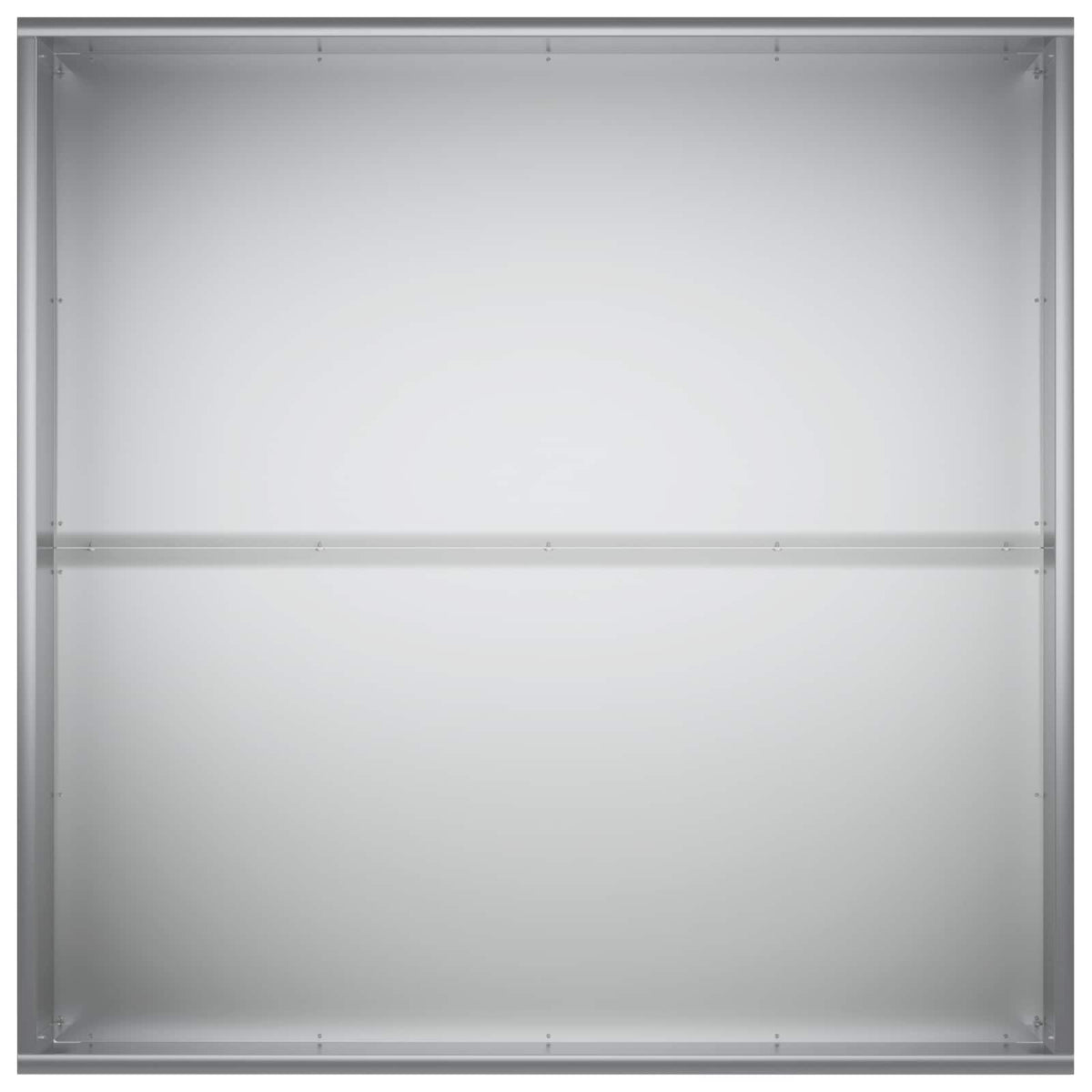 Vrtna saksija Srebrna 60 x 60 x 40 cm Pocinčani čelik
