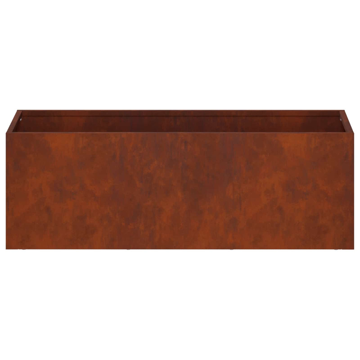 Vrtna saksija Rđa 60 x 20 x 20 cm Otporni čelik