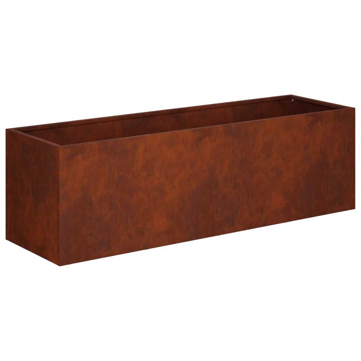 Vrtna saksija Rđa 80 x 30 x 30 cm Otporni čelik