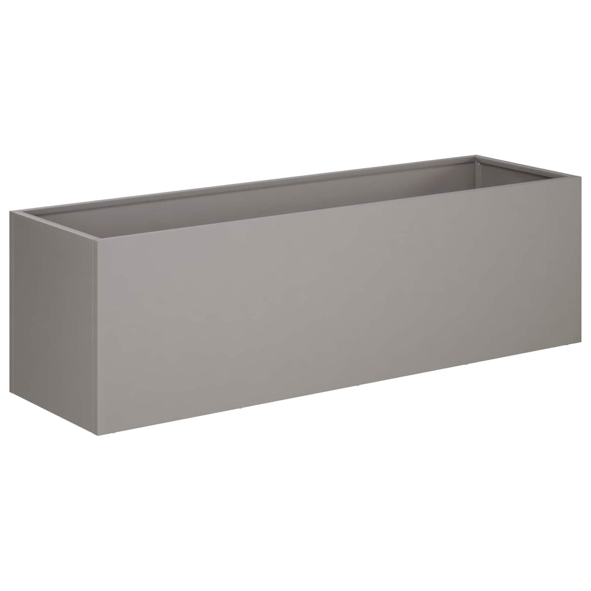 Vrtna saksija Rđa 80 x 30 x 30 cm Otporni čelik