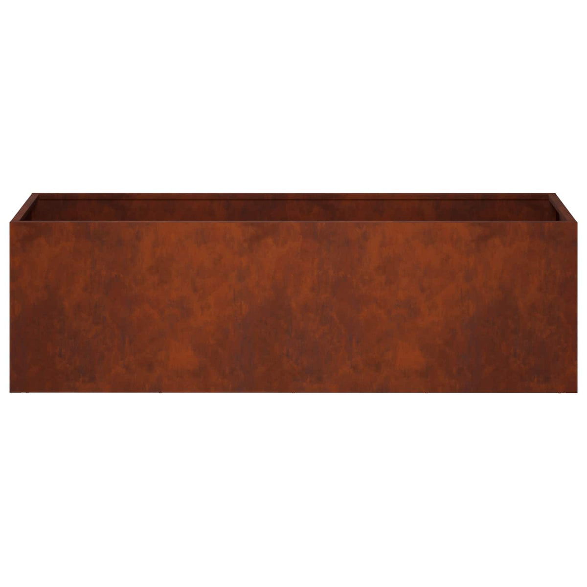 Vrtna saksija Rđa 80 x 30 x 30 cm Otporni čelik