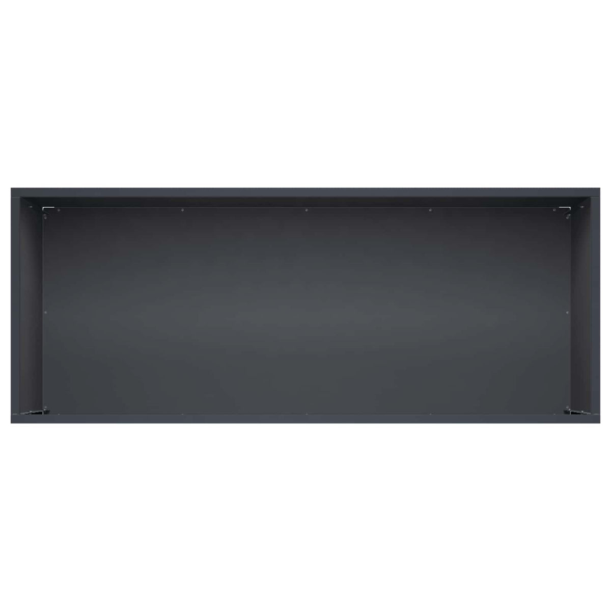Vrtna saksija Antracit 80 x 40 x 40 cm Čelična vrata