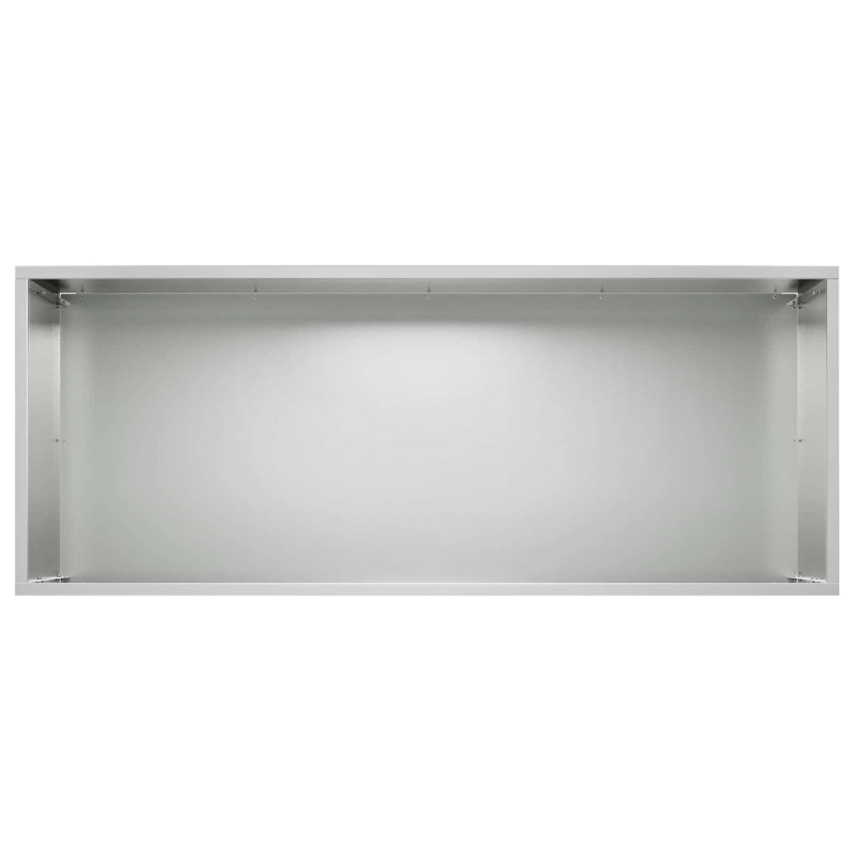 Vrtna saksija Srebrna 80 x 40 x 40 cm Pocinčani čelik