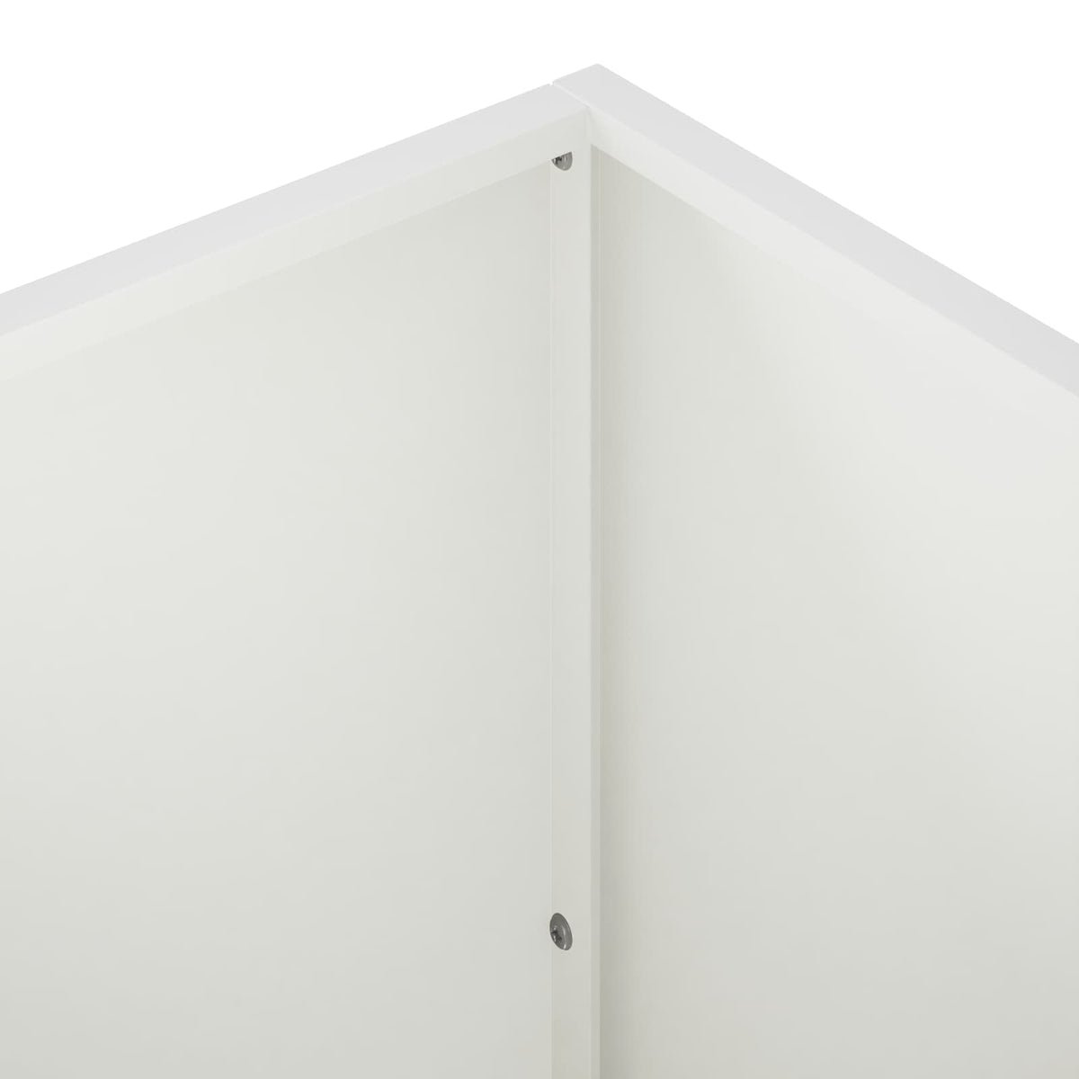 Vrtna saksija Bijela 80 x 50 x 50 cm Čelična vrata