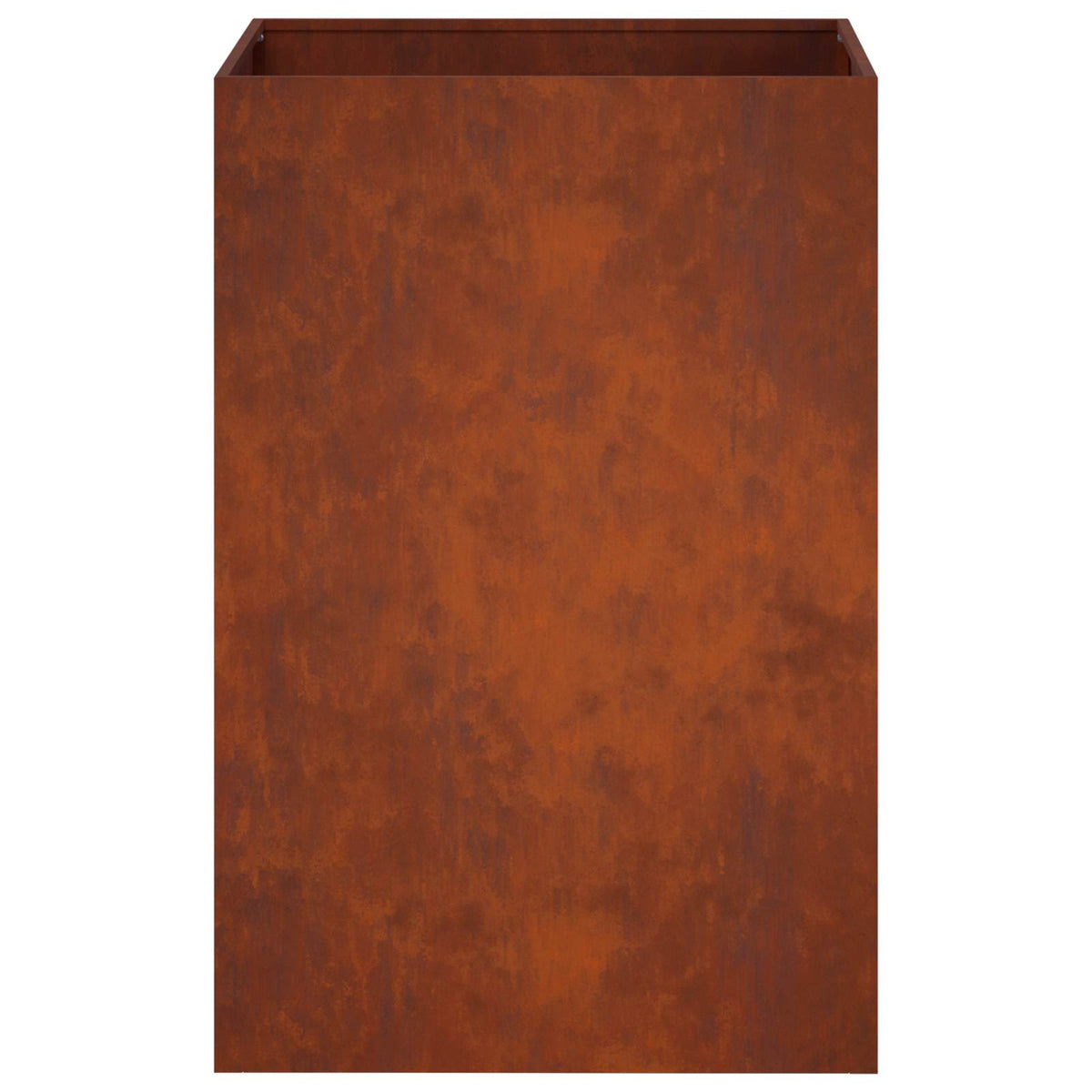 Vrtna saksija 2 kom. Rđa 50 x 50 x 75 cm Otporni čelik