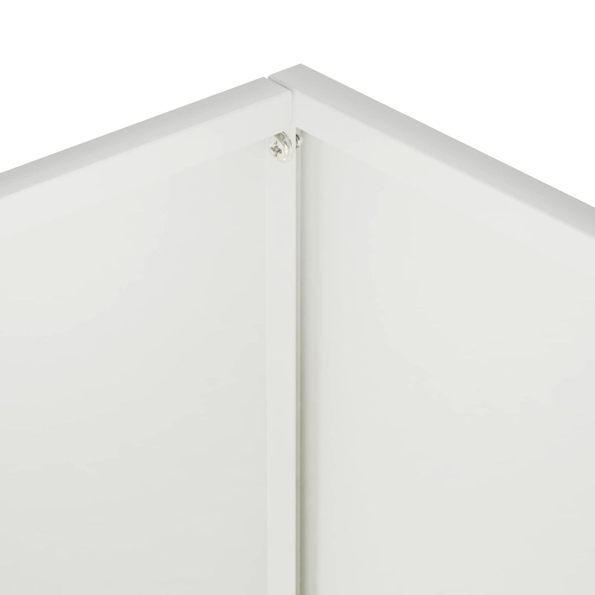 Vrtna saksija Bijela 40 x 20 x 75 cm Čelična vrata
