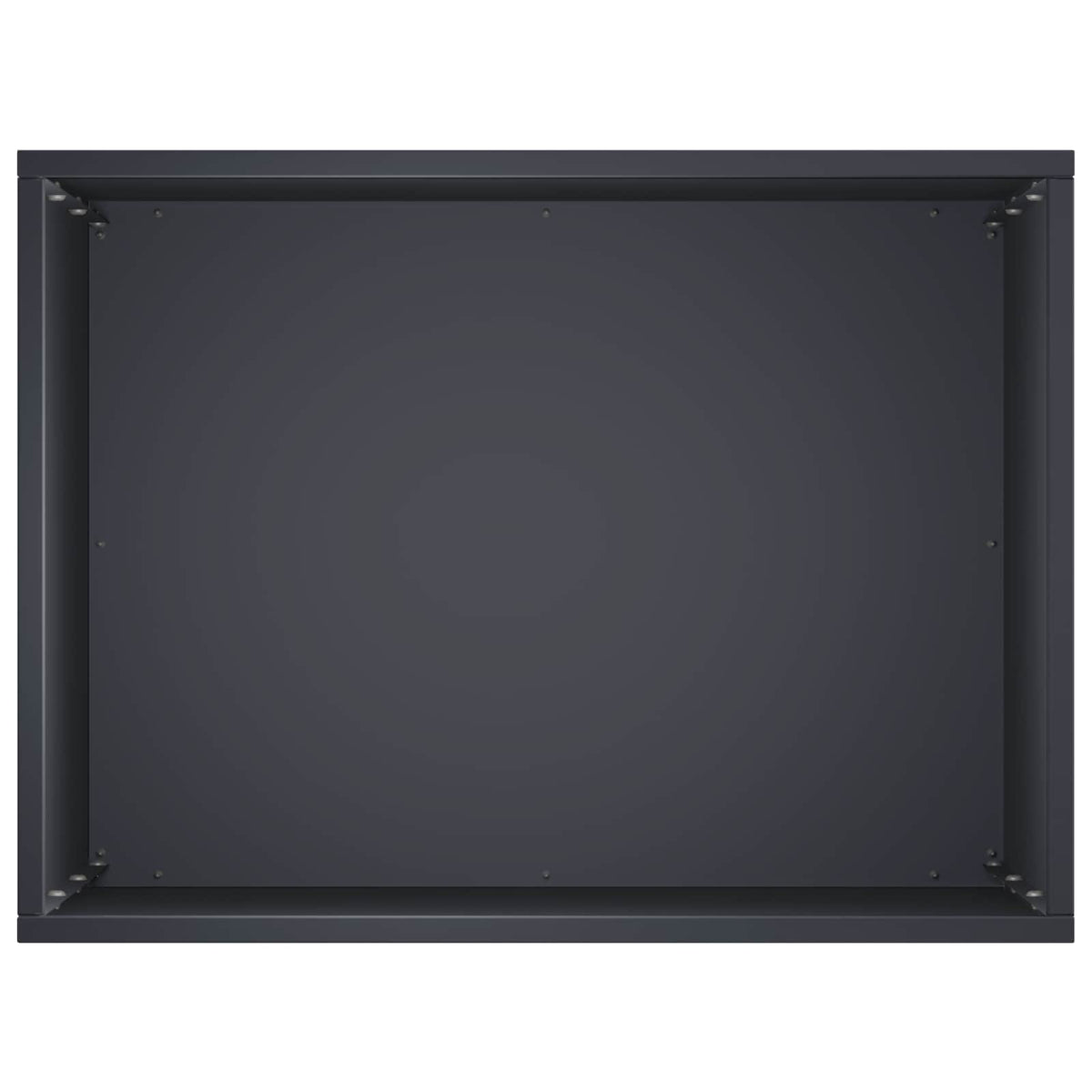 Vrtna saksija Antracit 40 x 30 x 40 cm Čelična vrata
