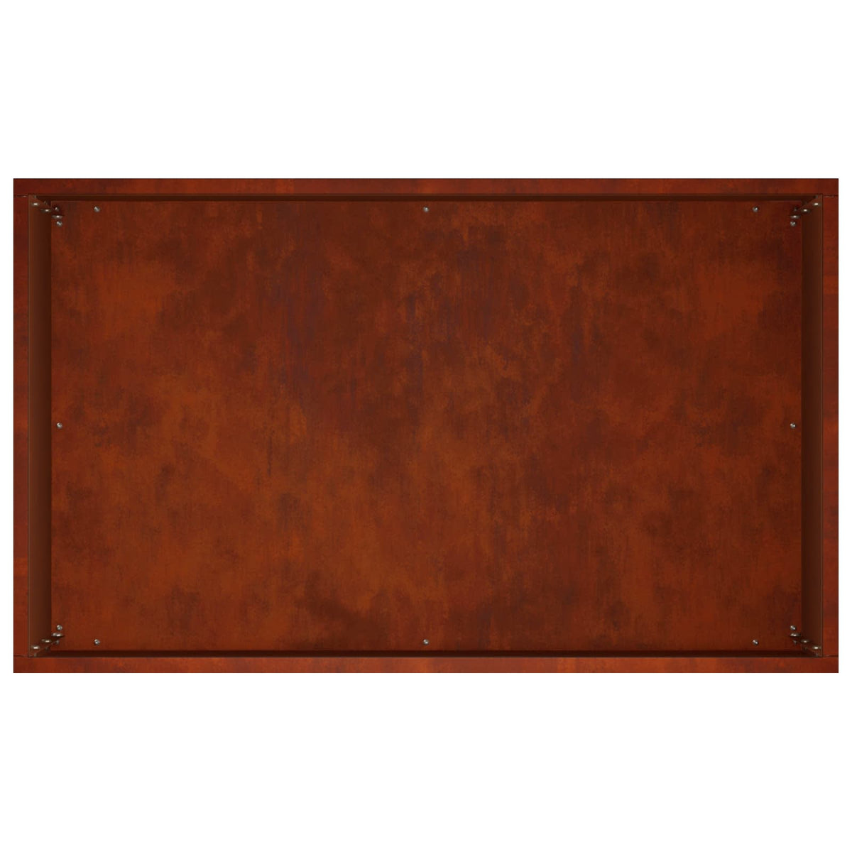 Vrtna saksija Rđa 50 x 30 x 50 cm Otporni čelik