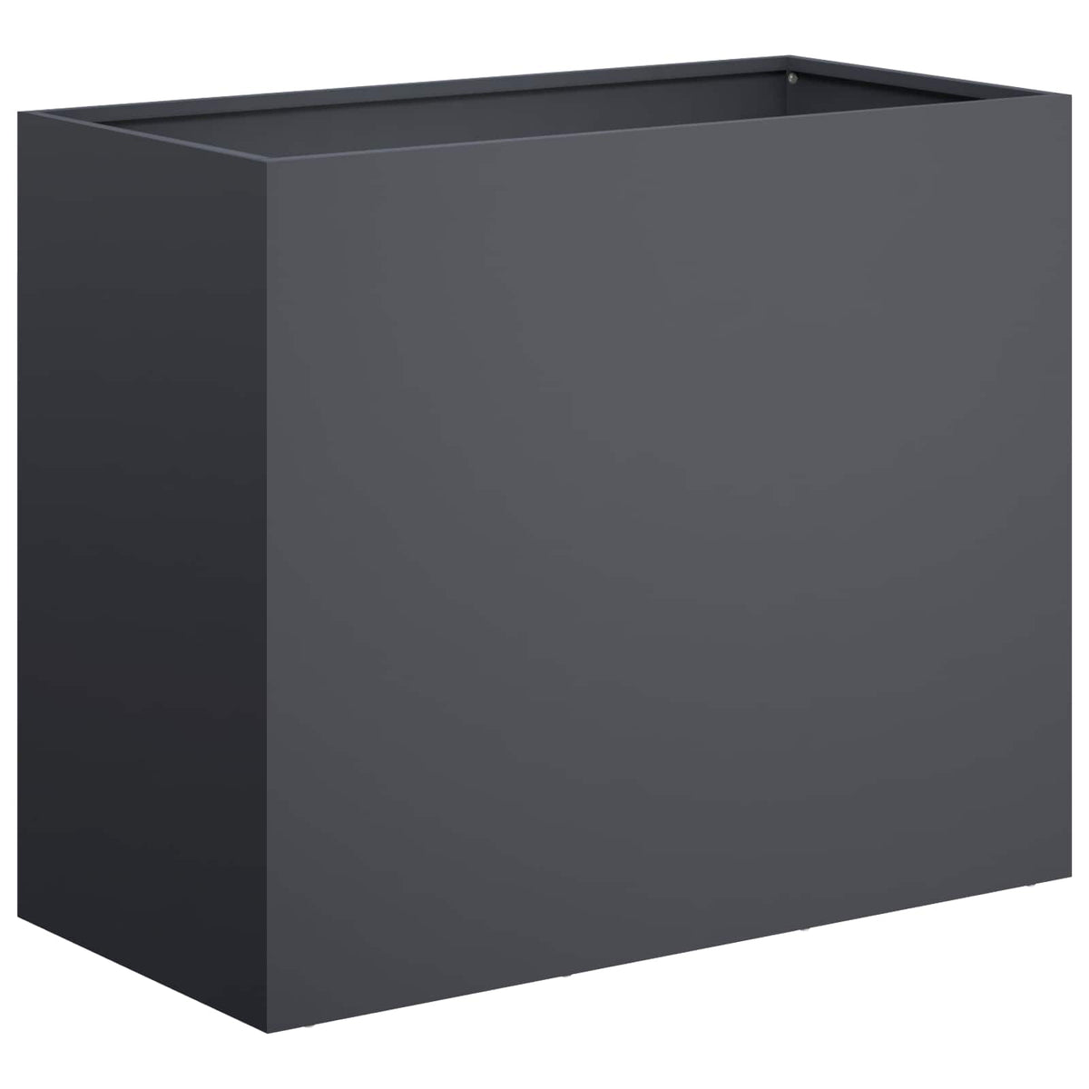 Vrtna saksija Antracit 60 x 30 x 40 cm Čelična vrata