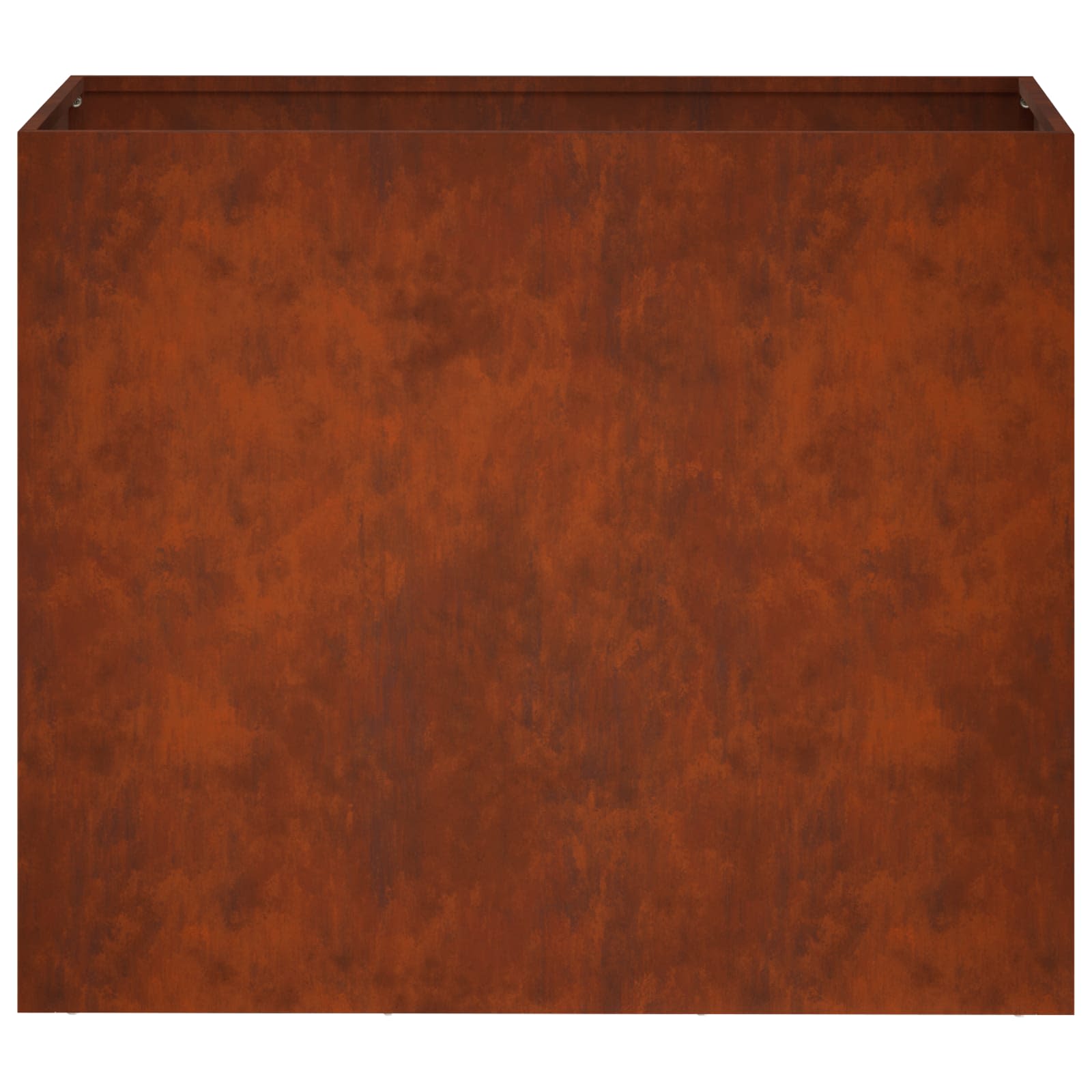 Vrtna saksija Rđa 60 x 30 x 50 cm Otporni čelik