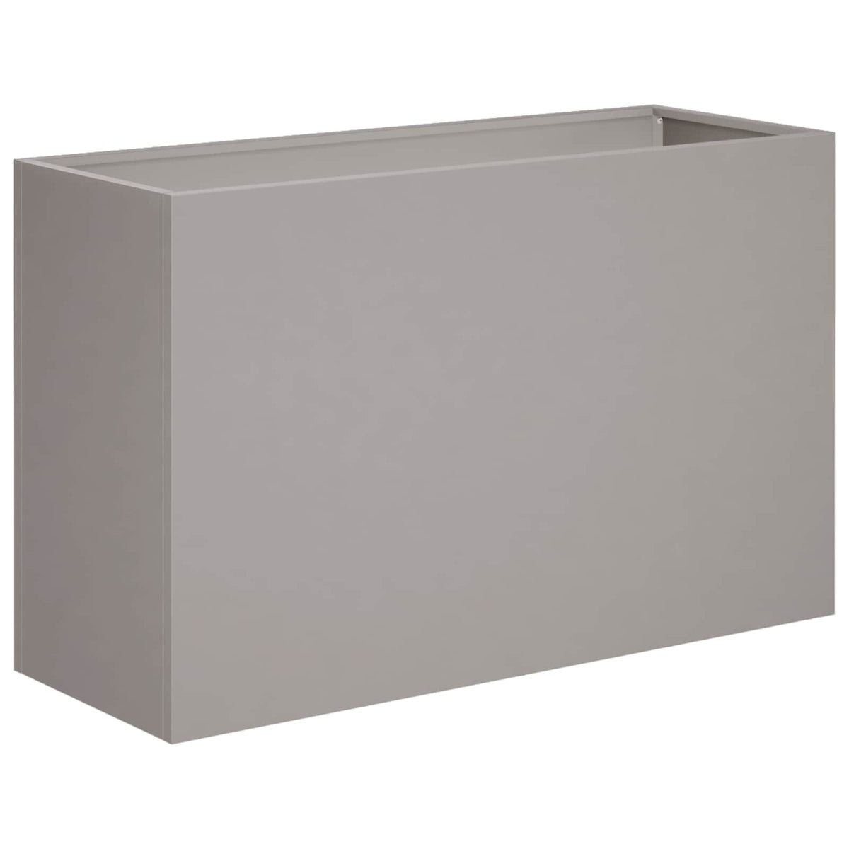 Vrtna saksija Rđa 80 x 30 x 50 cm Otporni čelik