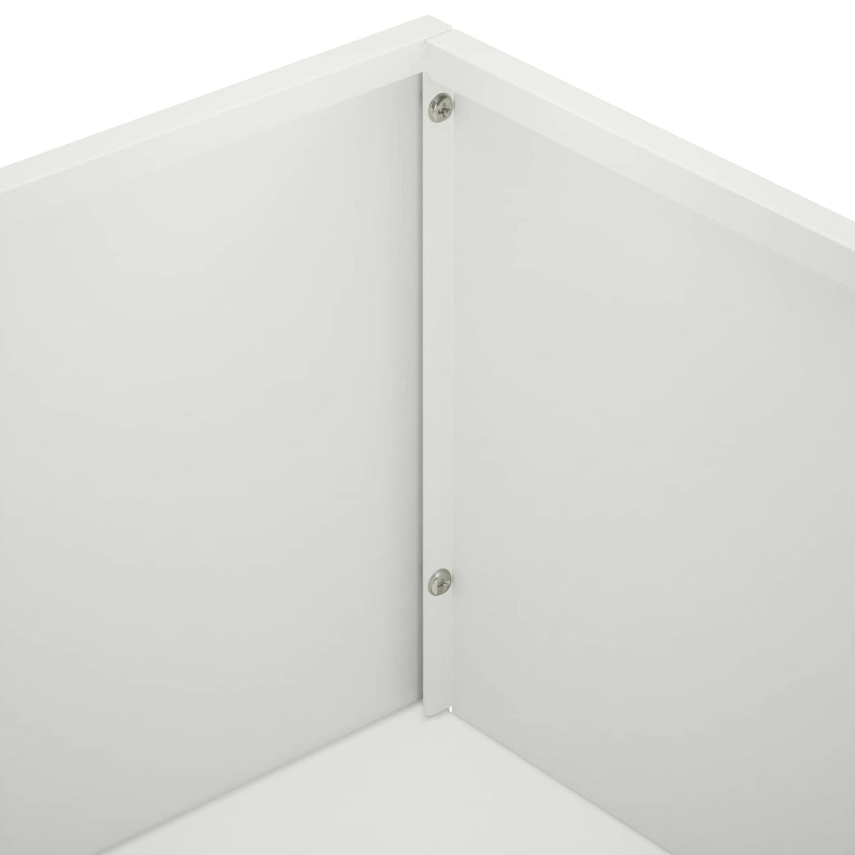 Vrtna saksija 2 kom. Bijela 50 x 30 x 75 cm Čelična vrata