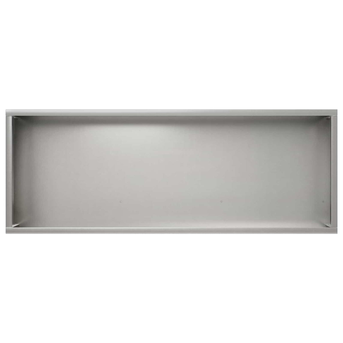 Vrtna saksija Srebrna 80 x 30 x 49 cm Nehrđajući čelik
