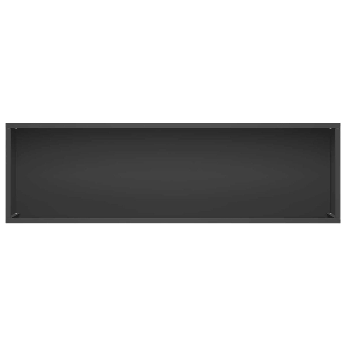 Vrtna saksija Crna 100 x 20 x 49 cm Čelična vrata