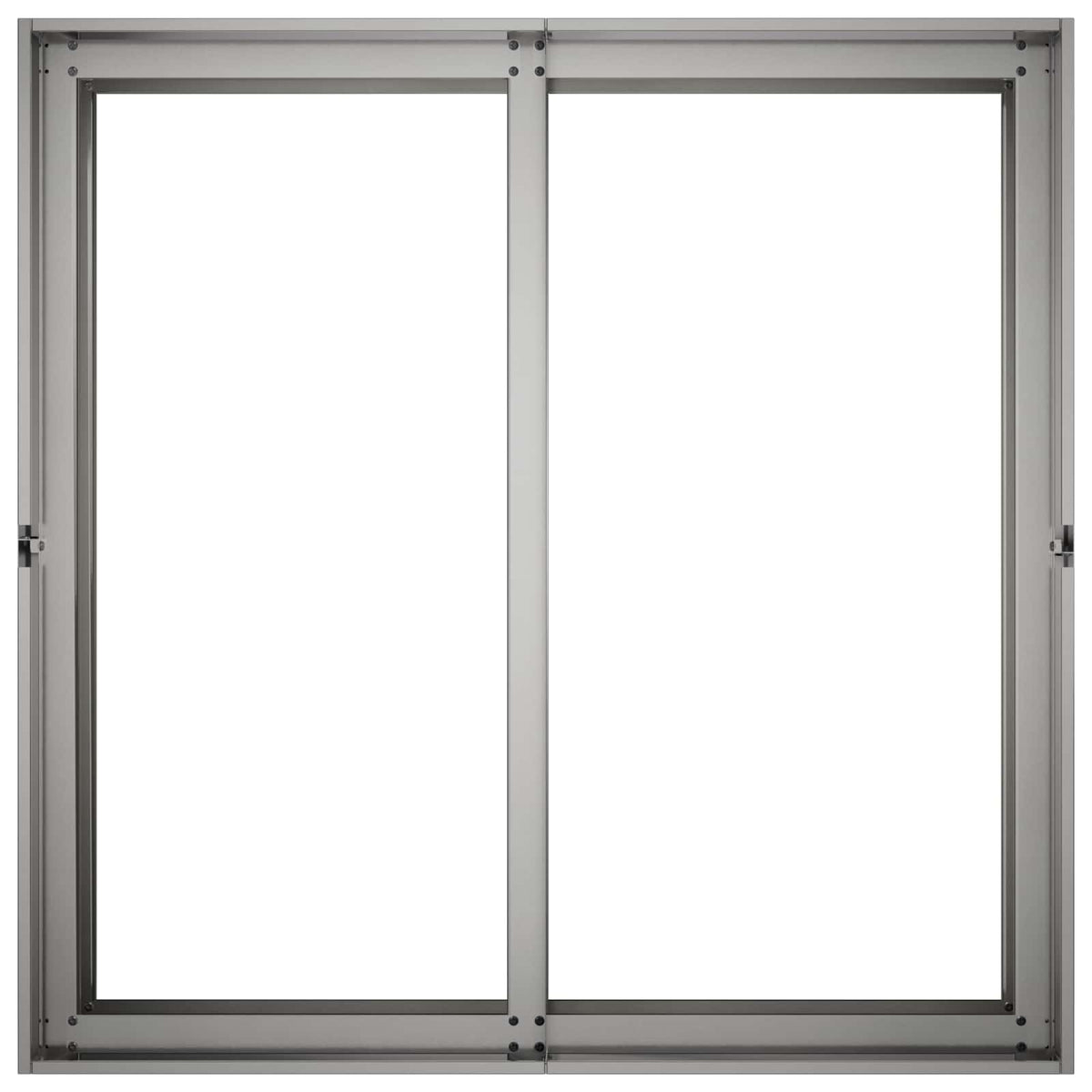Vrtna saksija Srebrna 80 x 80 x 60 cm Nehrđajući čelik