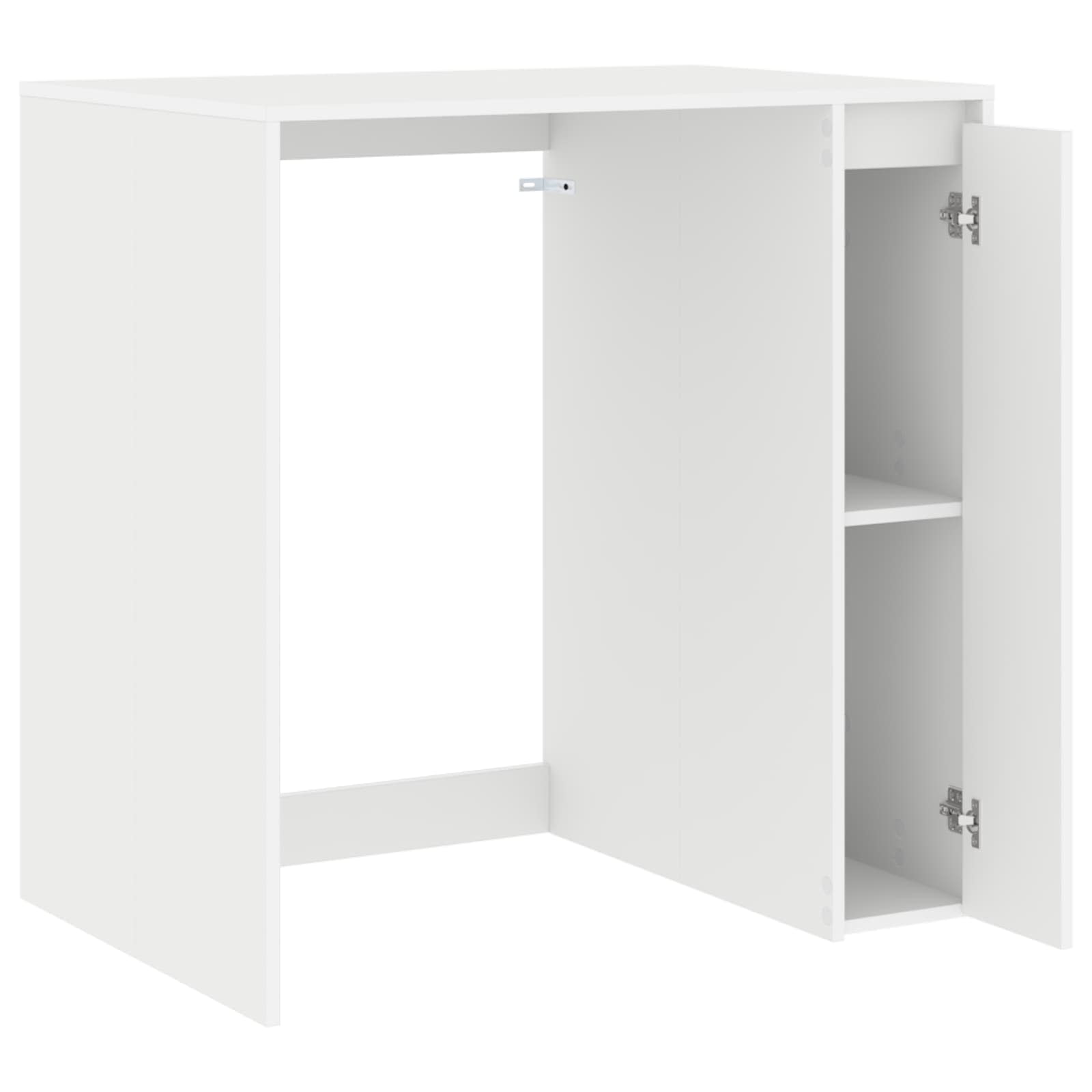 Ormar za perilicu rublja s pohranom Bijelo 87 x 60 x 89 cm