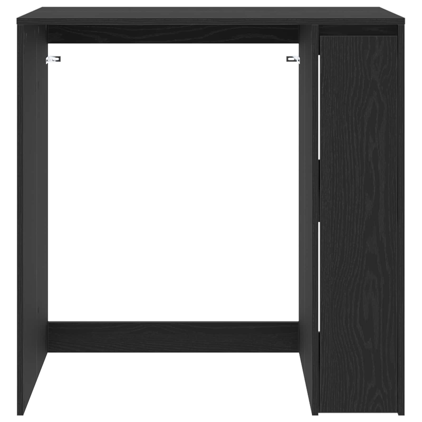 Ormar za perilicu rublja s pohranom Crni hrast 87 x 60 x 89 cm