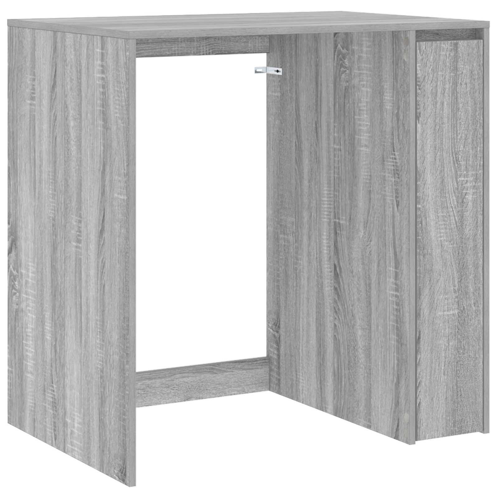Ormar za perilicu rublja s pohranom Siva Sonoma 87 x 60 x 89 cm