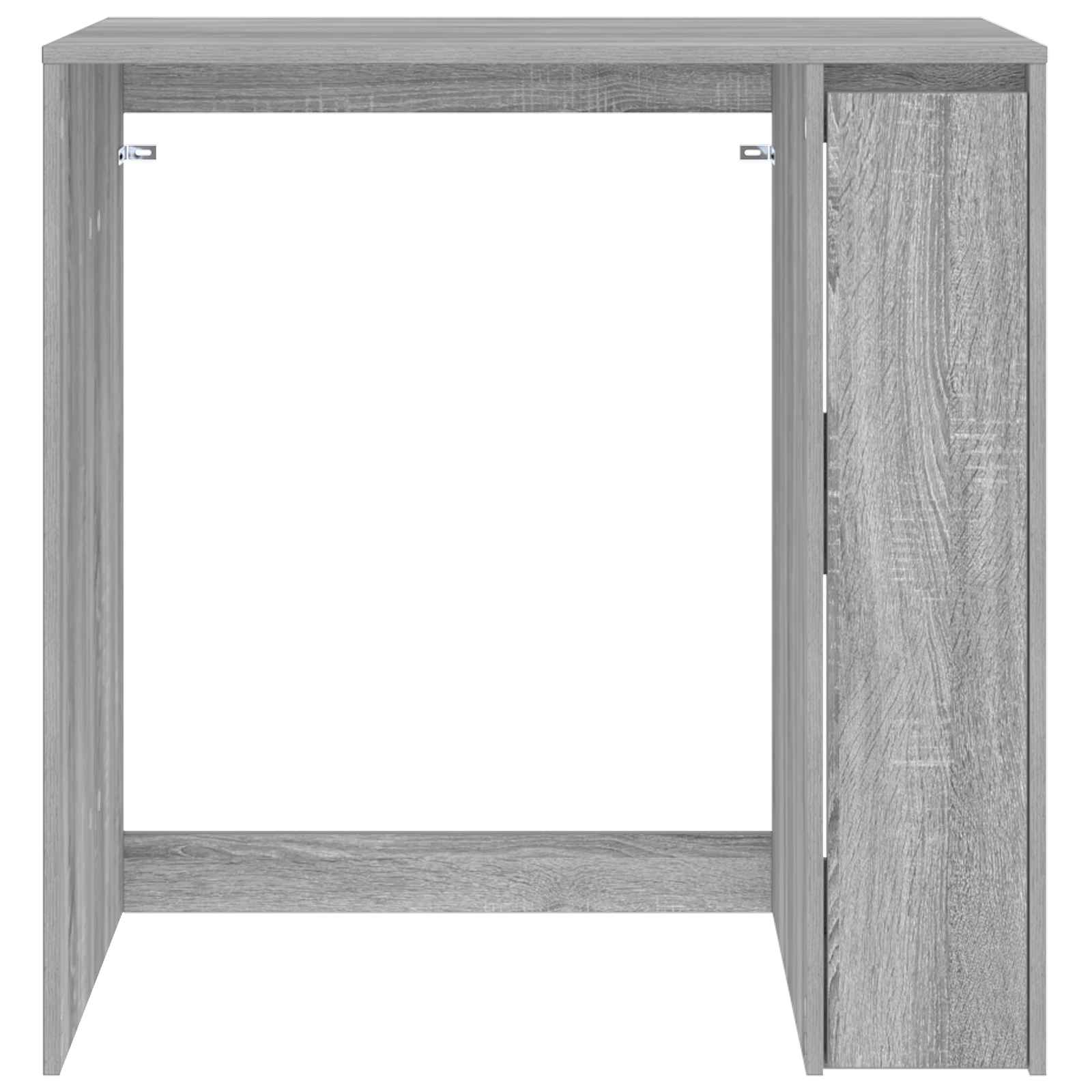Ormar za perilicu rublja s pohranom Siva Sonoma 87 x 60 x 89 cm