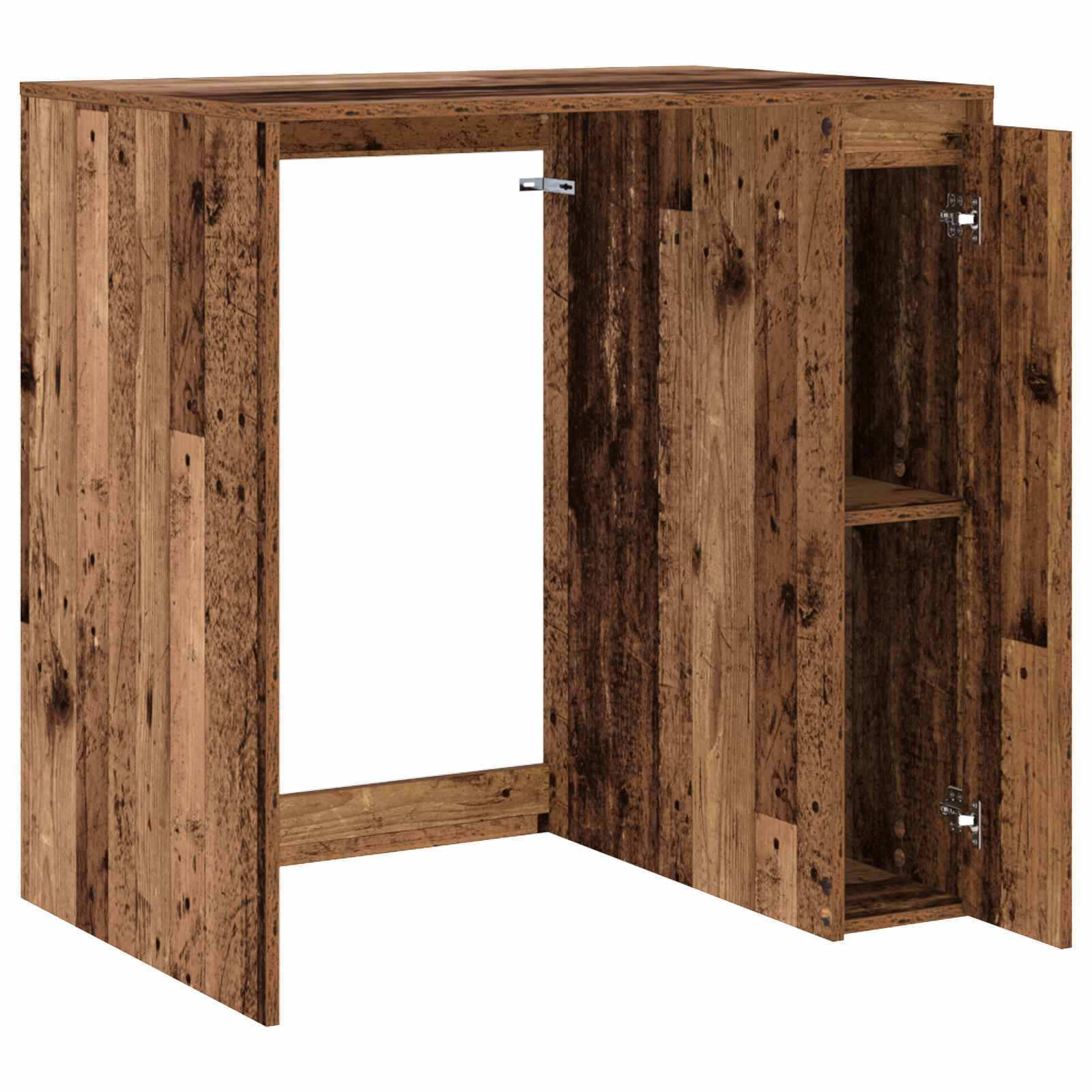 Ormar za perilicu rublja s pohranom Staro drvo 87 x 60 x 89 cm