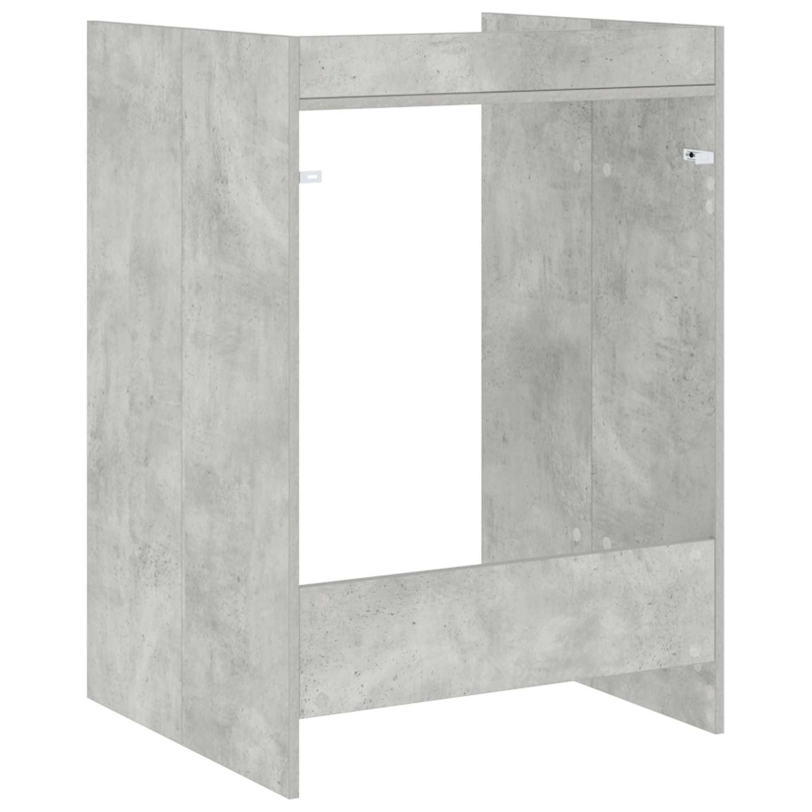 Ormar za perilicu rublja s pohranom Beton 67,5 x 62 x 97 cm