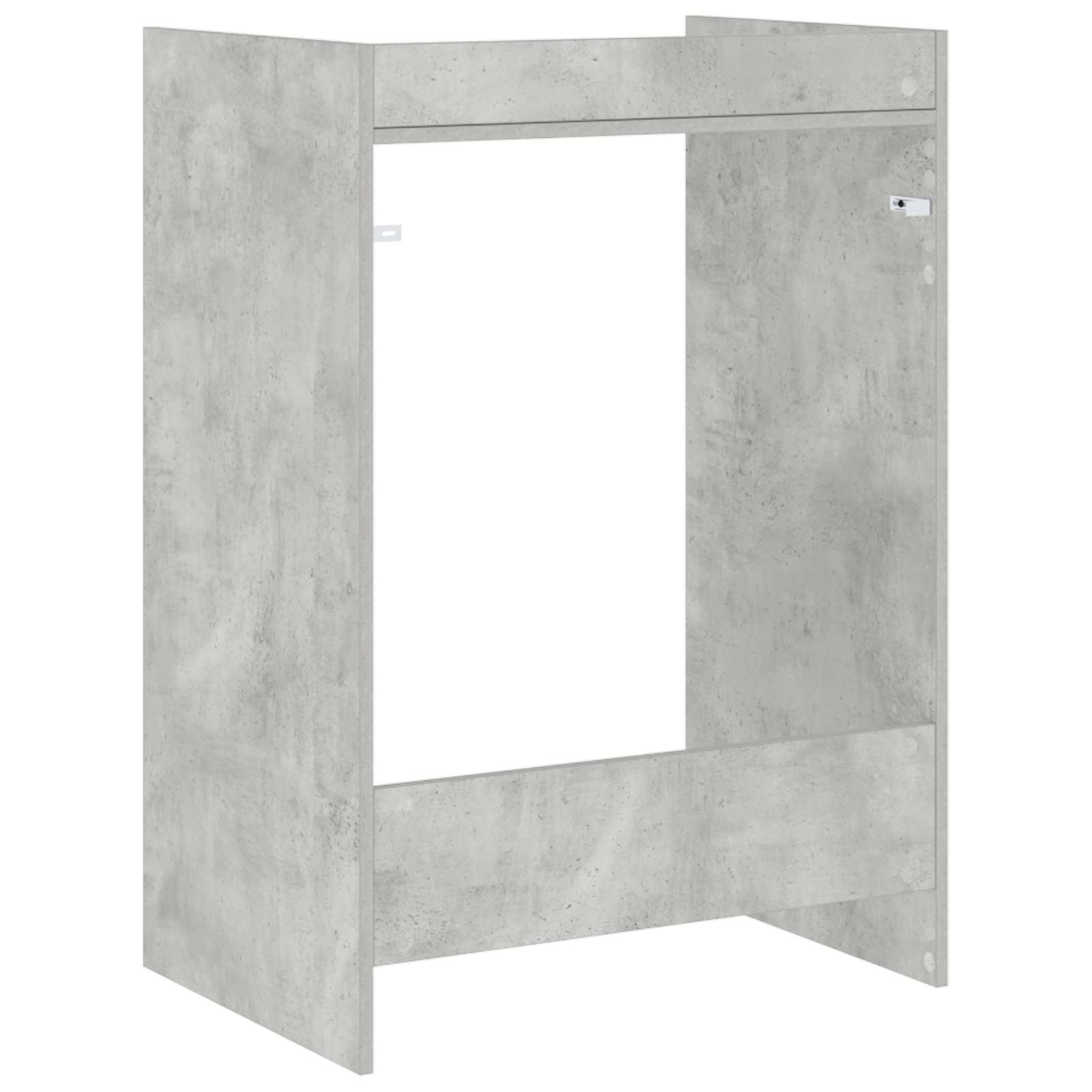 Ormar za perilicu rublja s pohranom Beton 67,5 x 48 x 97 cm