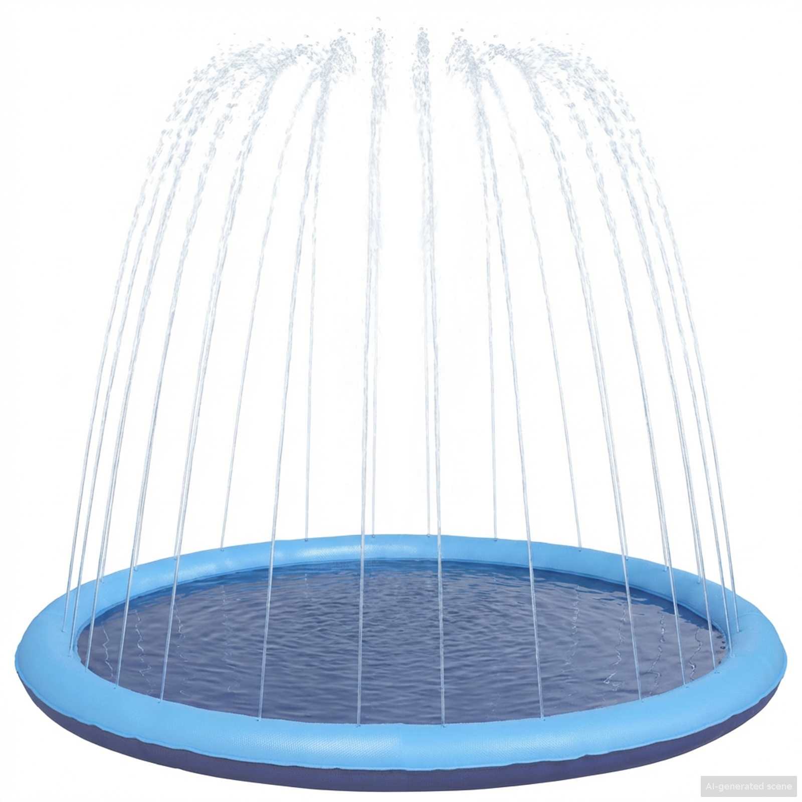 Splash Pad za djecu i pse Plava Ø150 x 10 cm PVC