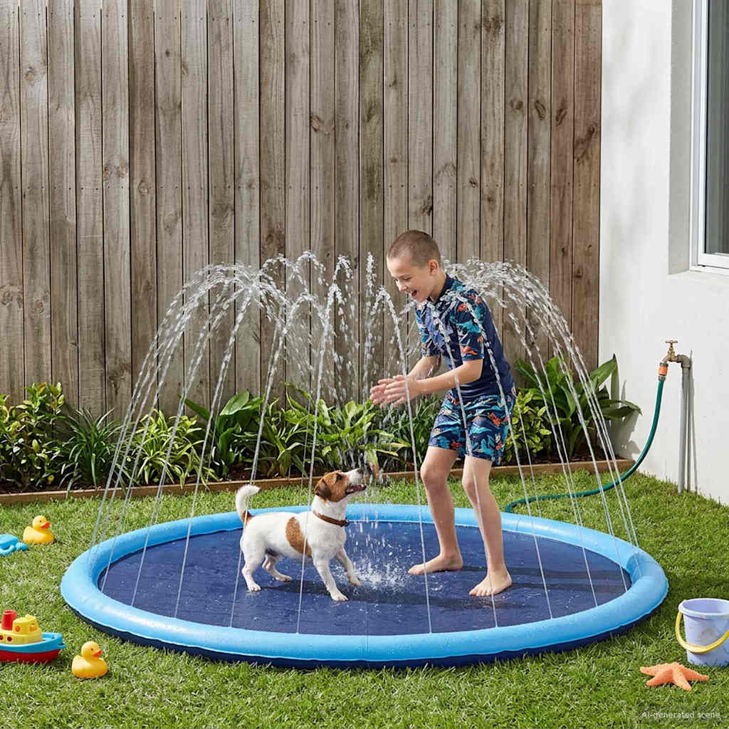 Splash Pad za djecu i pse Plava Ø200 x 9 cm PVC
