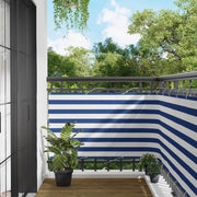 Balcony ekran Plava i bijela 90 x 200 cm