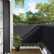 Balcony ekran Crna 100 x 300 cm Oxford tkanina