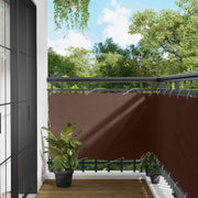 Balcony ekran Smeđa 100 x 1000 cm Oxford tkanina