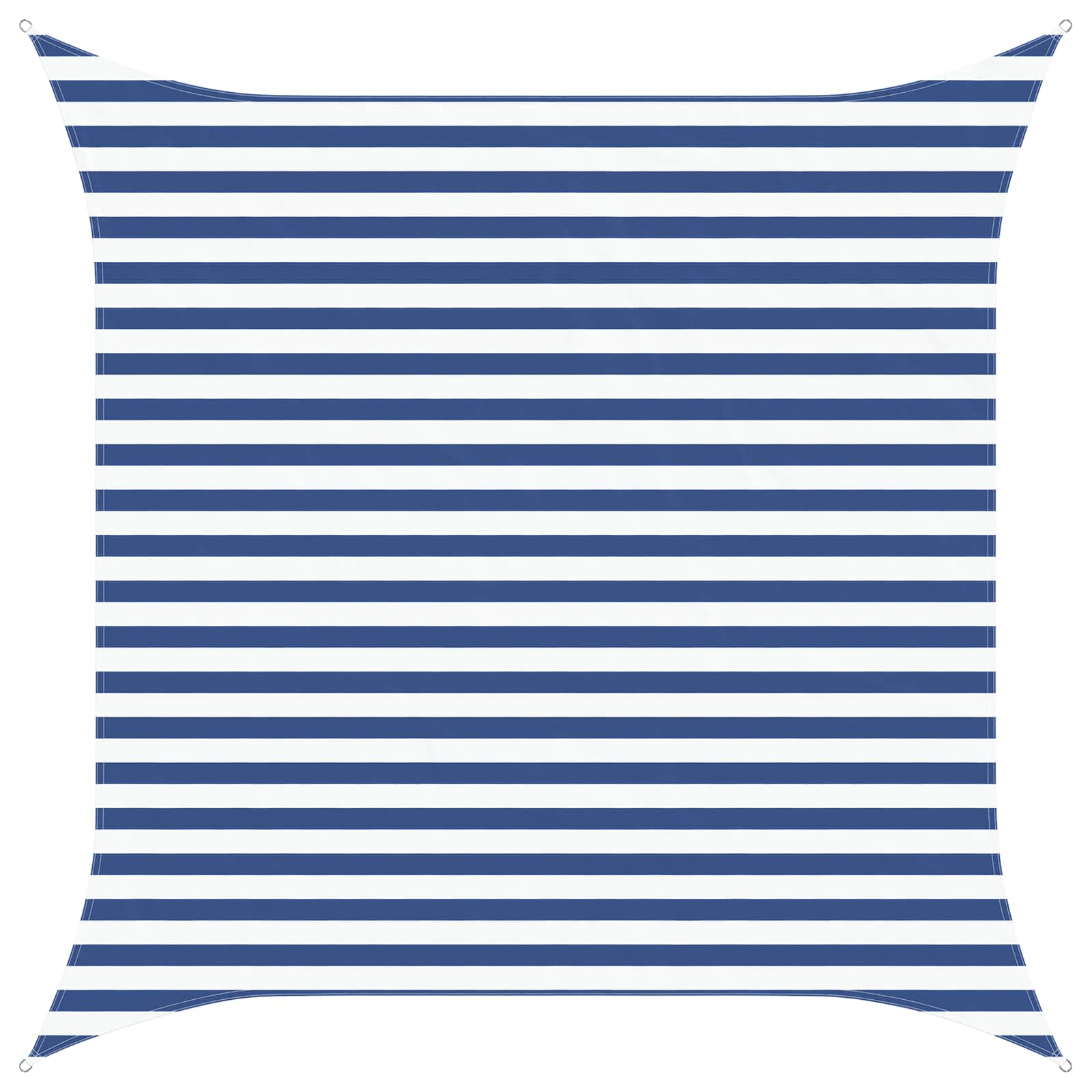 Jedro za sunce Plava i bijela 3 x 3 m 100% poliester Oxford