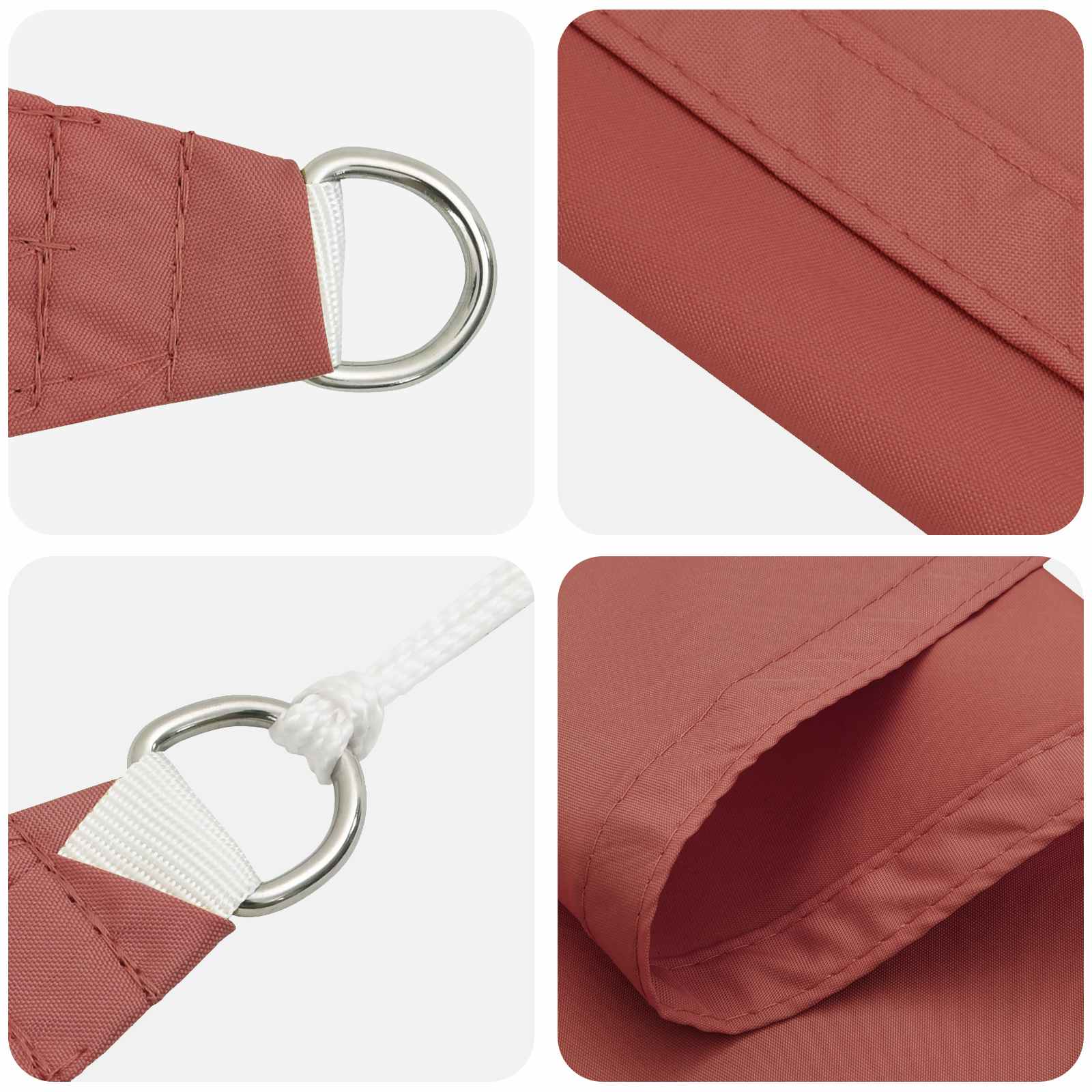 Jedro za sunce Terakota 6 x 2,5 m 100% poliester Oxford