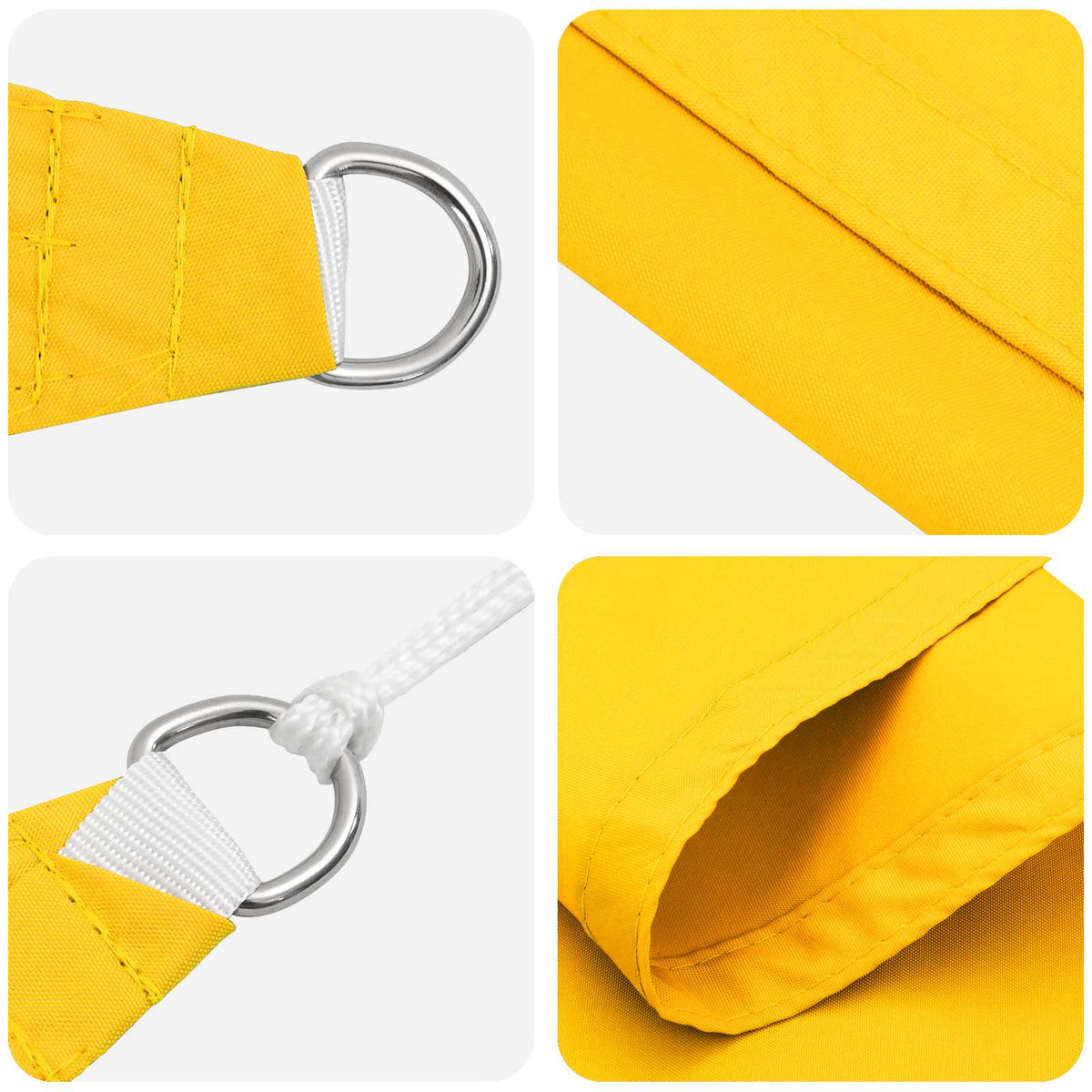 Jedro za sunce Žuta 6 x 2 m 100% poliester Oxford