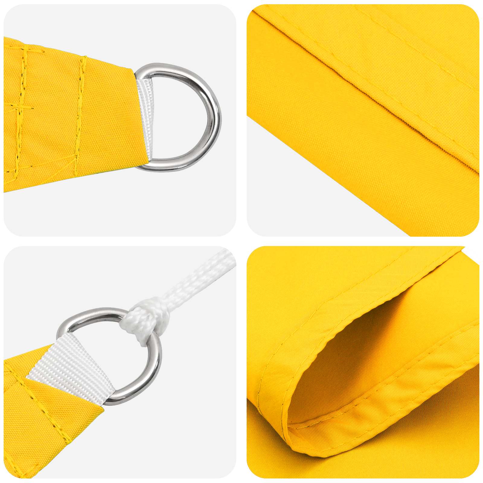 Jedro za sunce Žuta 6 x 2,5 m 100% poliester Oxford