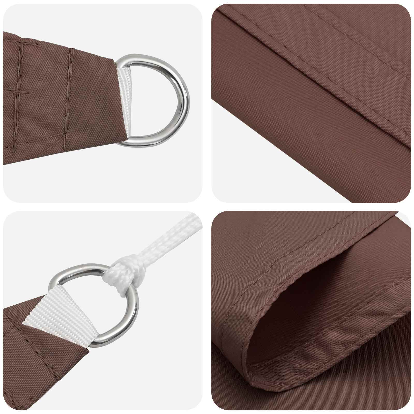 Jedro za sunce Smeđa 6 x 2 m 100% poliester Oxford