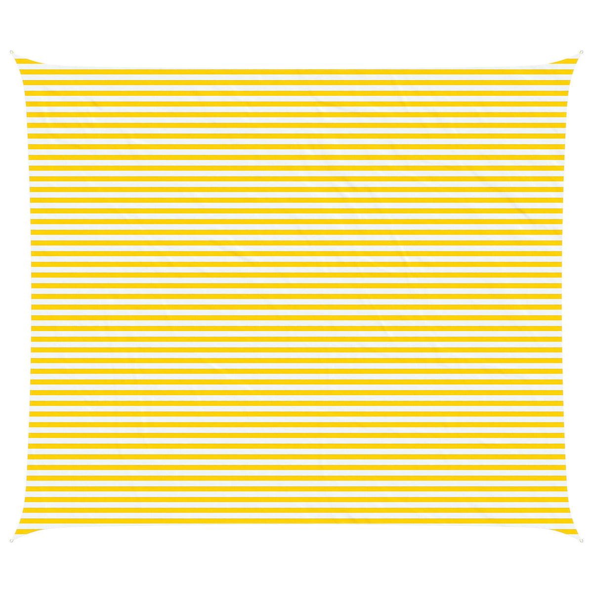 Jedro za sunce Žuta i bijela 7 x 6 m 100% poliester Oxford