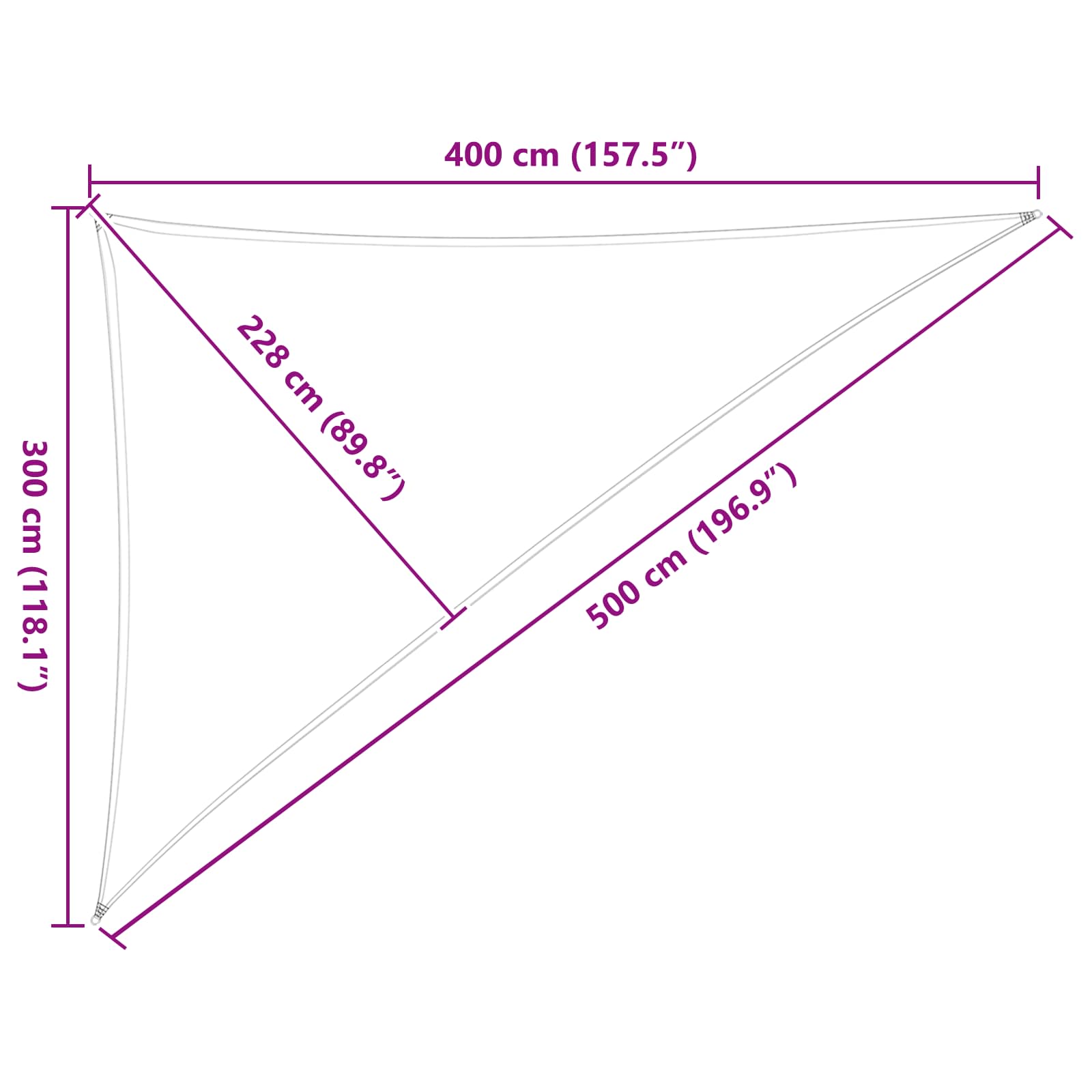 Jedro za sunce Žuta i bijela 3 x 4 x 5 m 100% poliester Oxford