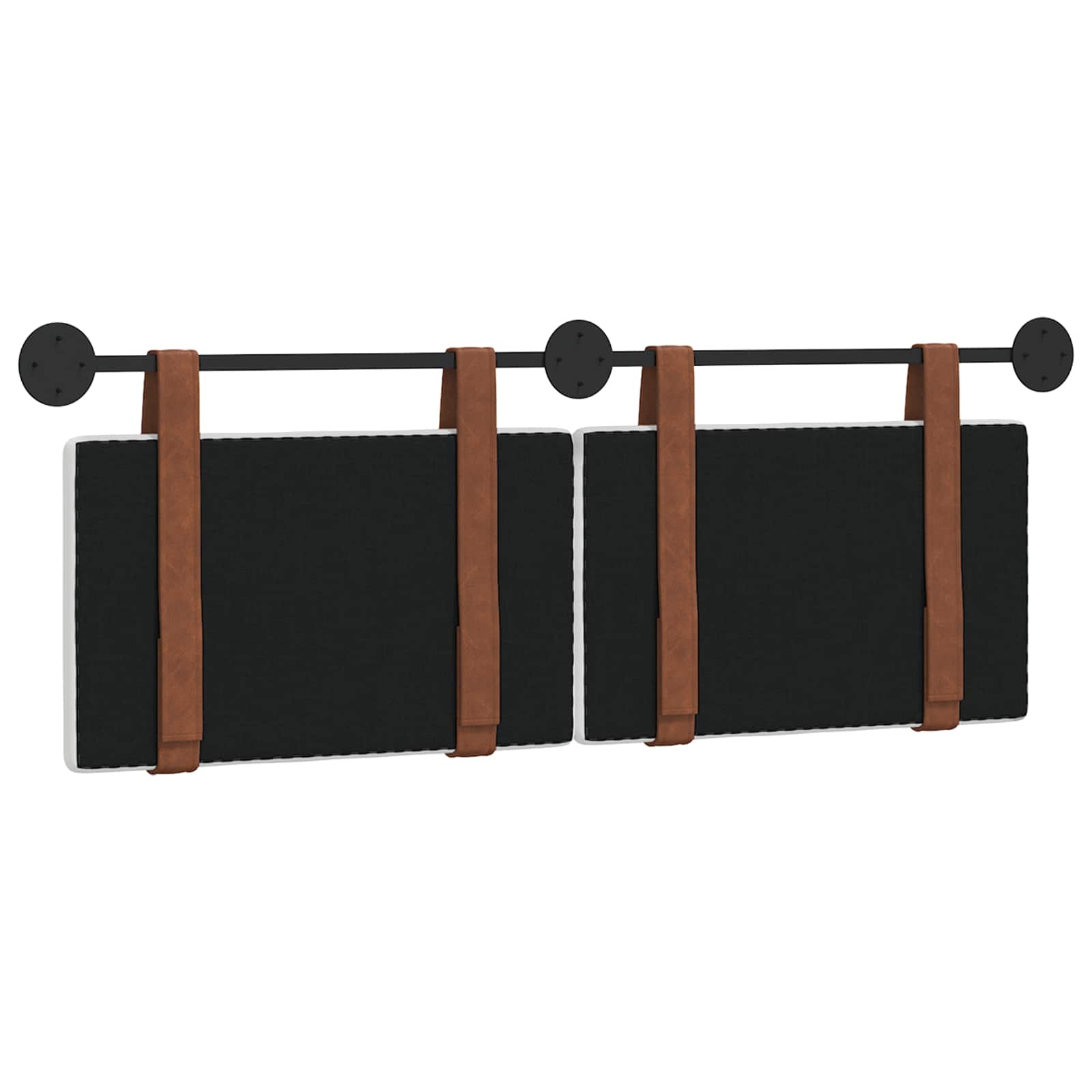 Držeće uzglavlje Zidne Bijeli 150 x 55 x 5 cm Antikni PU