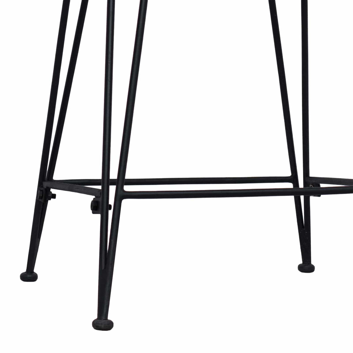 Barska stolica 2 pcs Prirodna 44 x 45 x 76 cm Ratan i Čelik