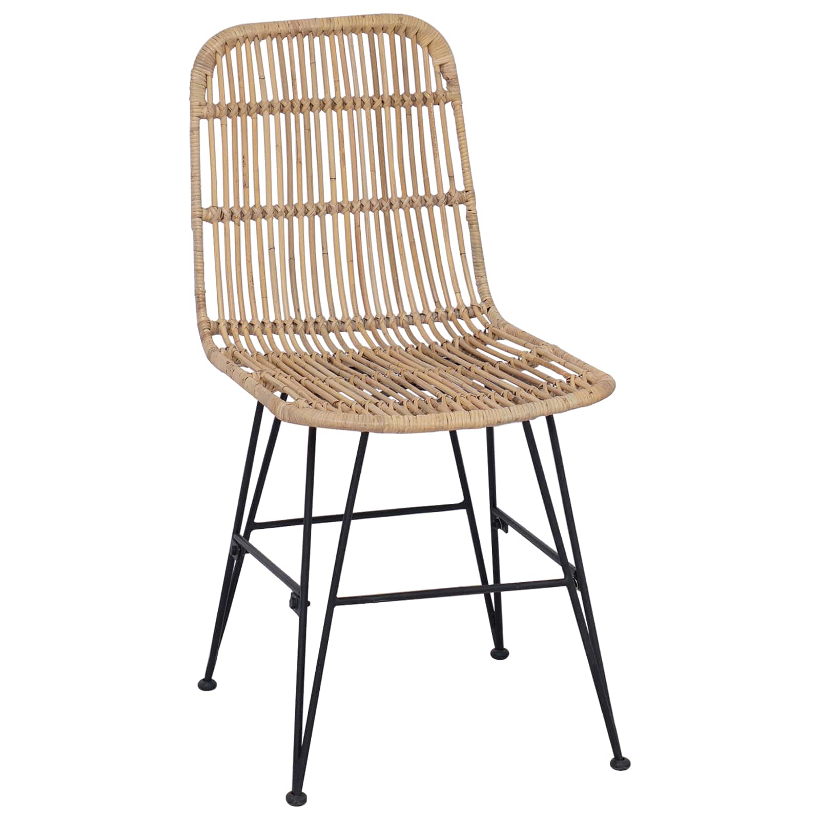 Stolica za blagovanje 2 pcs Prirodna 41 x 55 x 85 cm