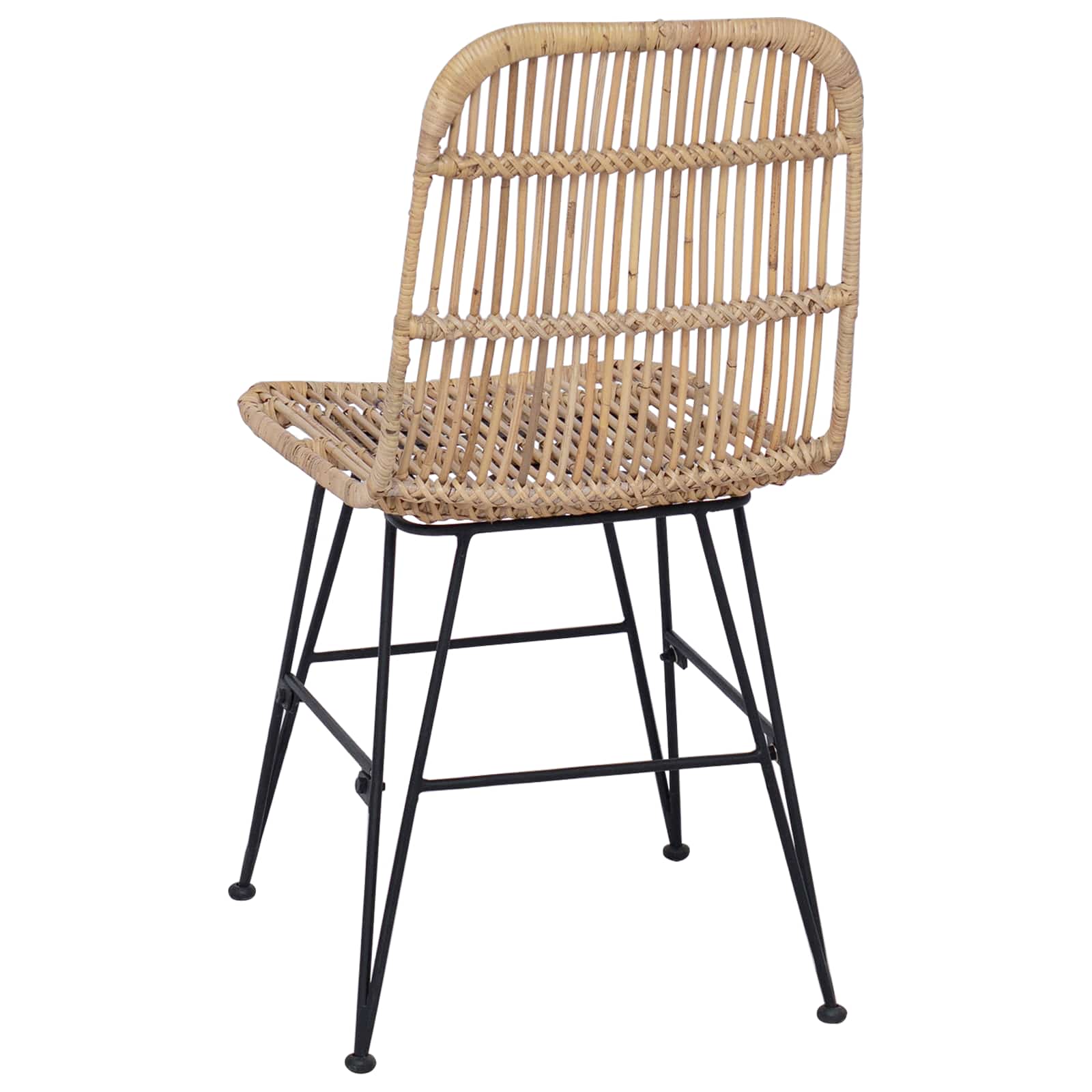 Stolica za blagovanje 2 pcs Prirodna 41 x 55 x 85 cm