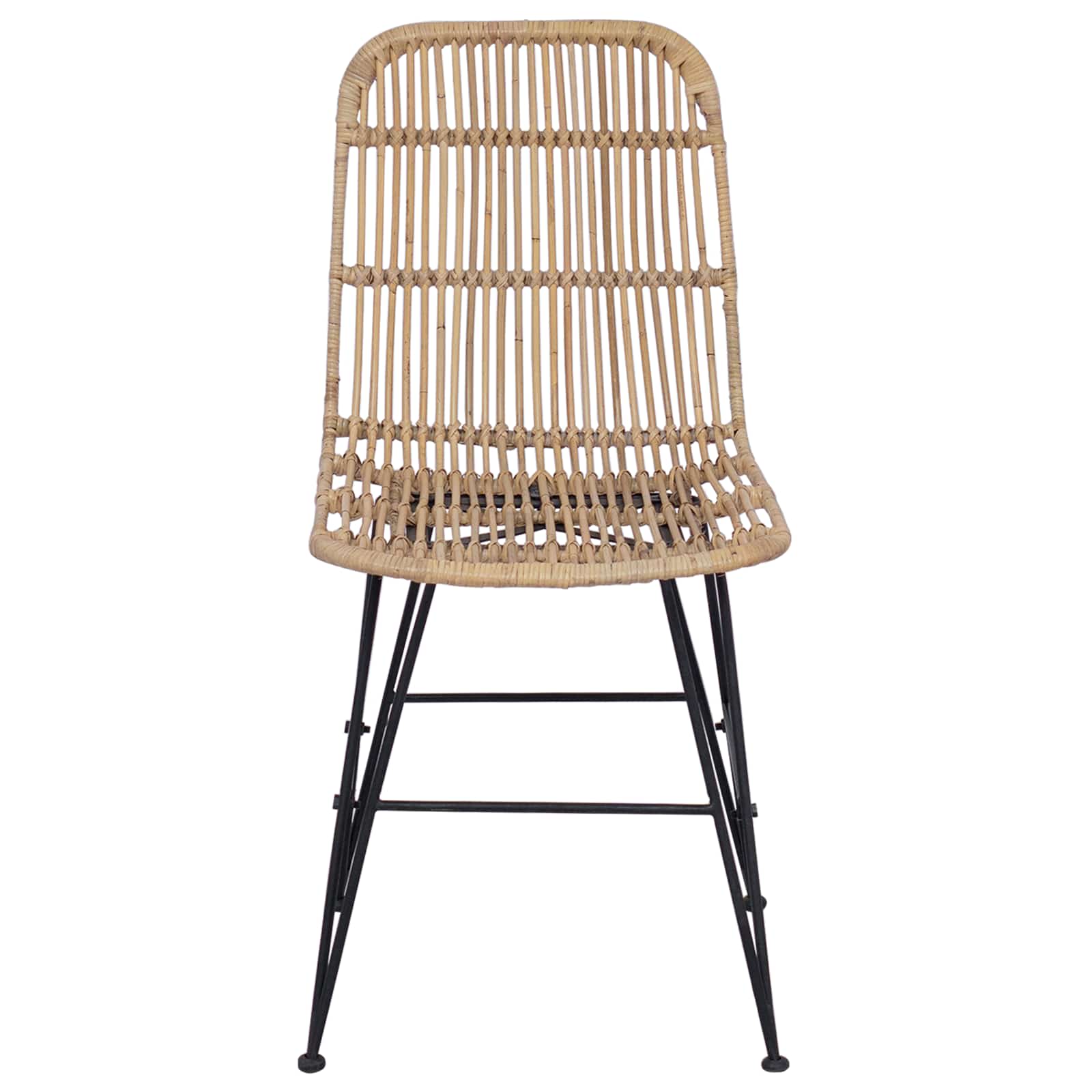 Stolica za blagovanje 2 pcs Prirodna 41 x 55 x 85 cm